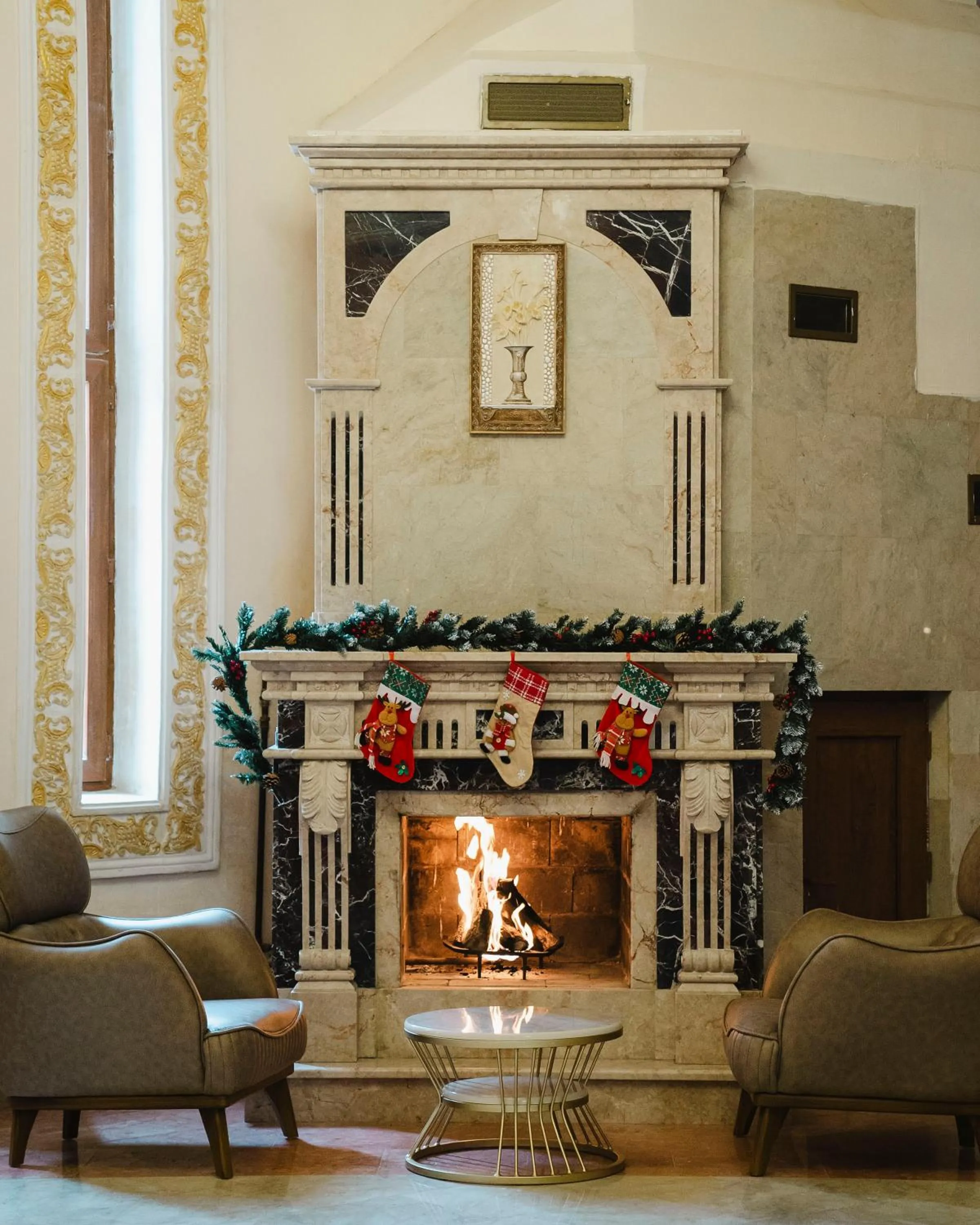 Living room in Olive Garden Baku Hotel