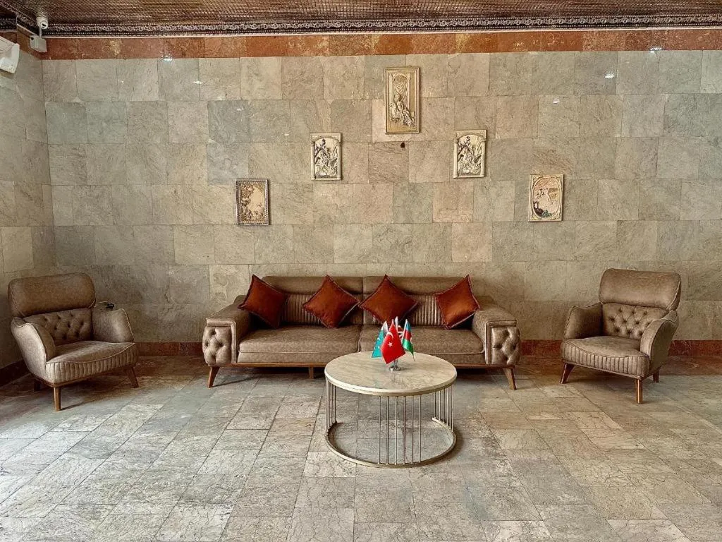 Living room in Olive Garden Baku Hotel