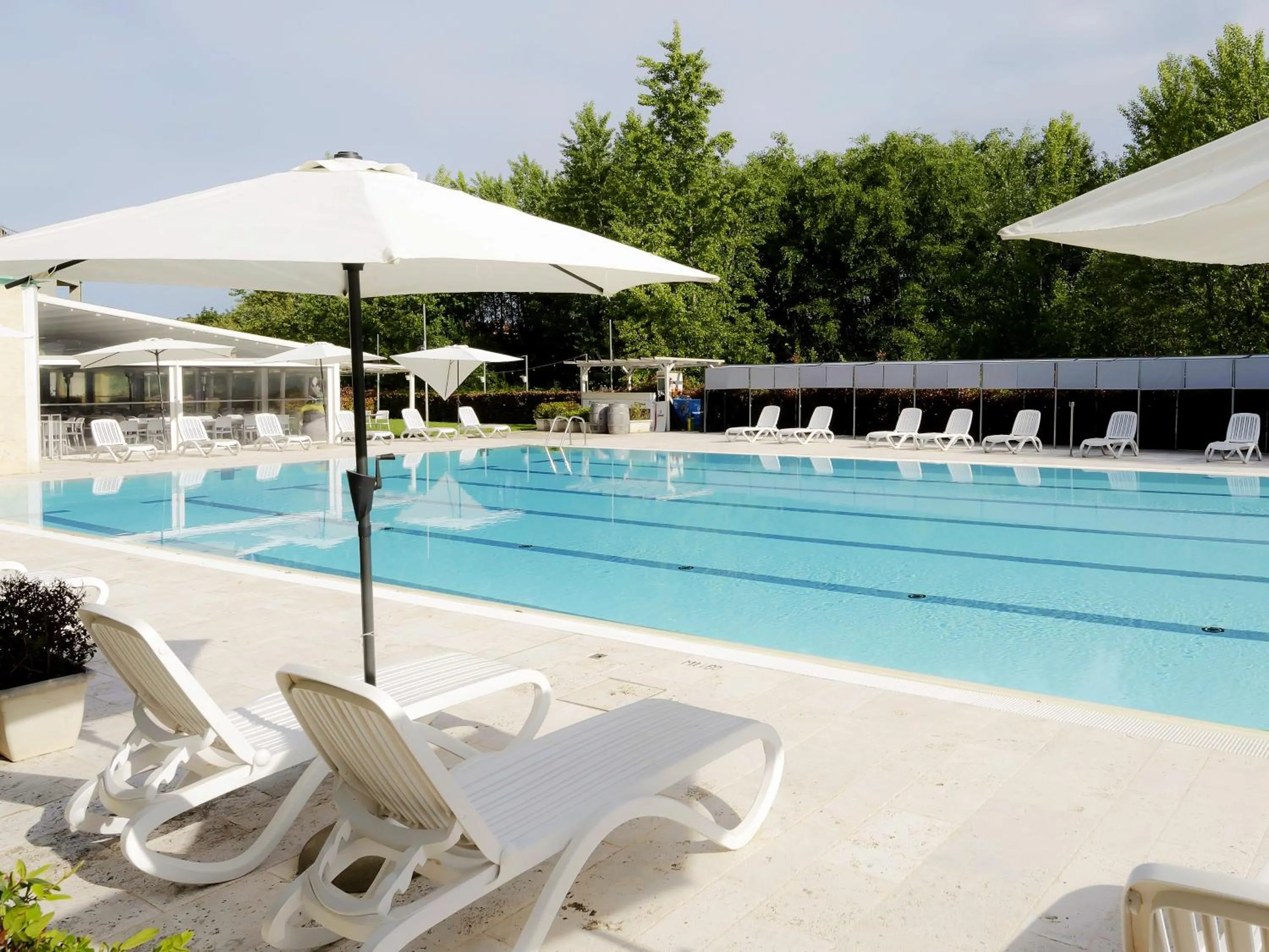 Pool view in Hotel Arezzo ASC