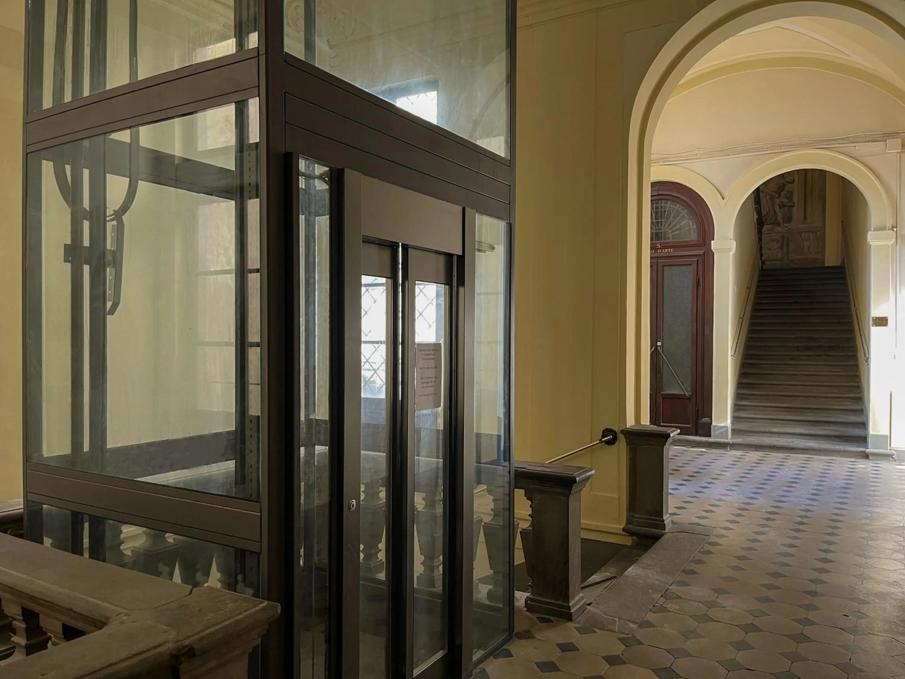 elevator in Boutique Hotel del Corso