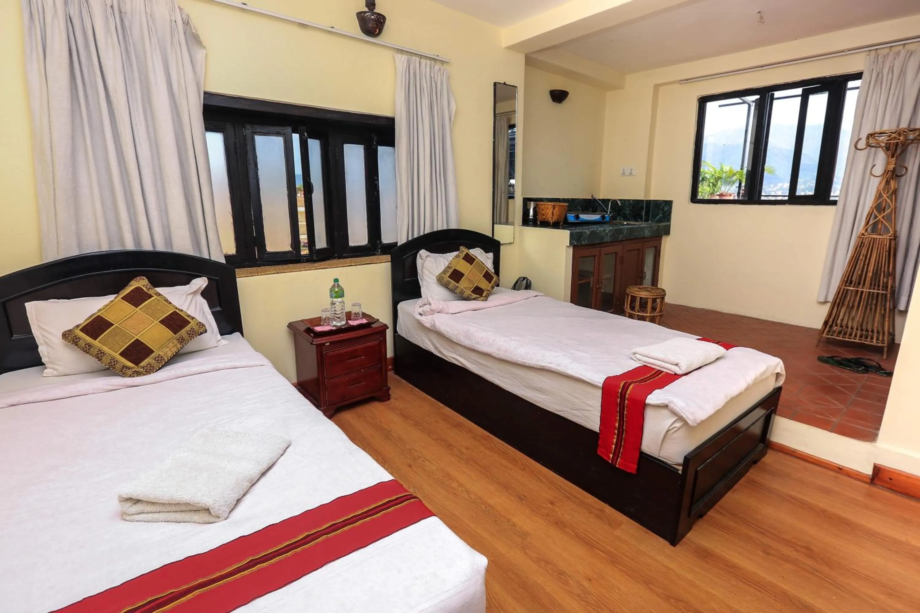 Bed in Tulaja Boutique Hotel