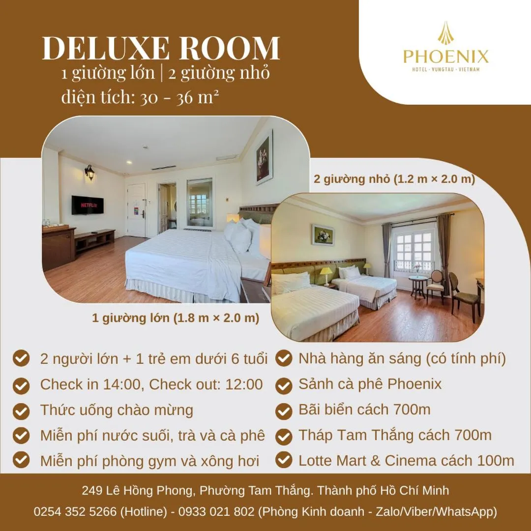 Photo of the whole room, Bed in Phoenix Hotel Vung Tau