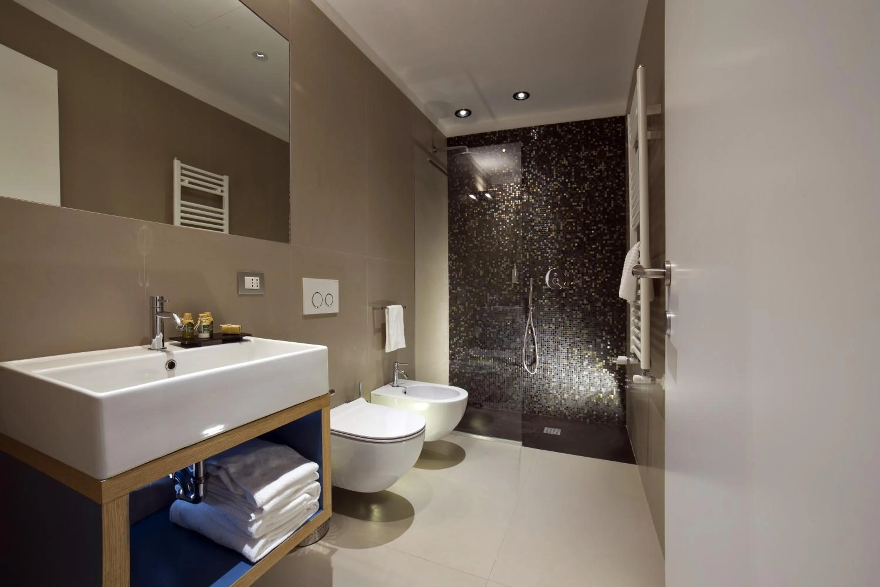 Shower in Atypical Rooms