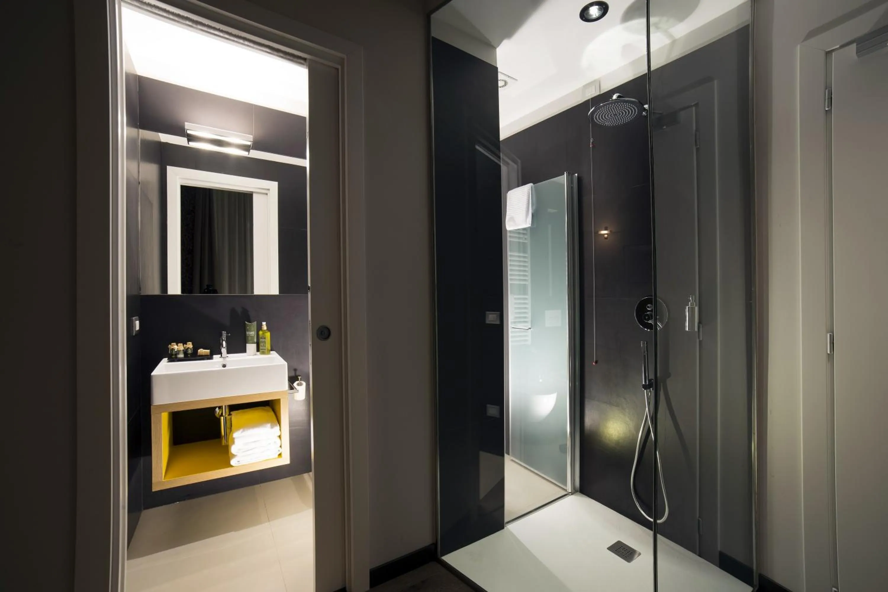 Shower in Atypical Rooms