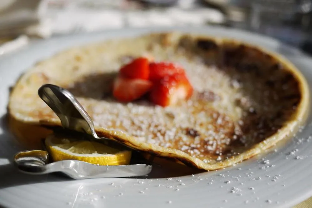 Food close-up in Applecroft House
