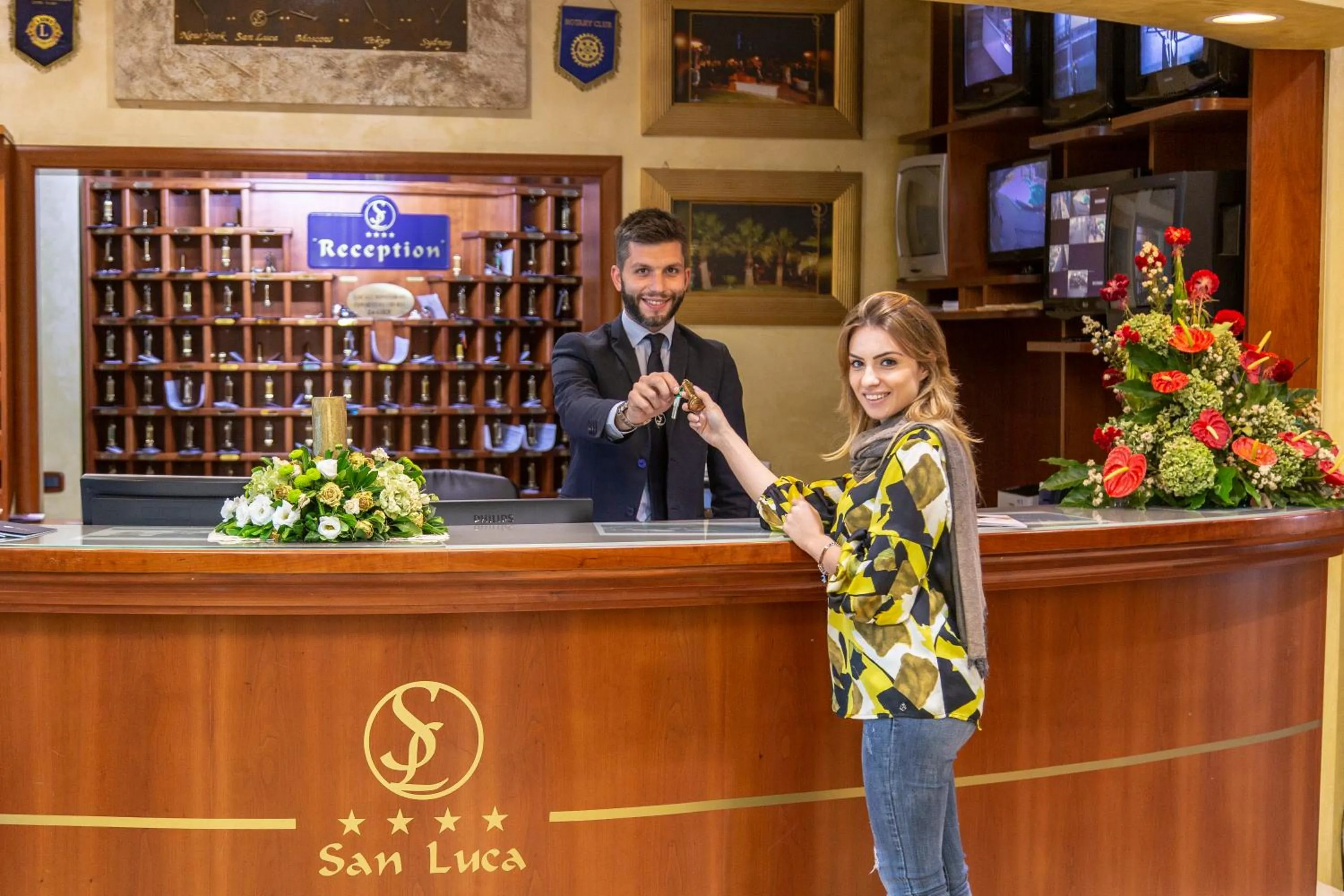 Property building in Hotel San Luca