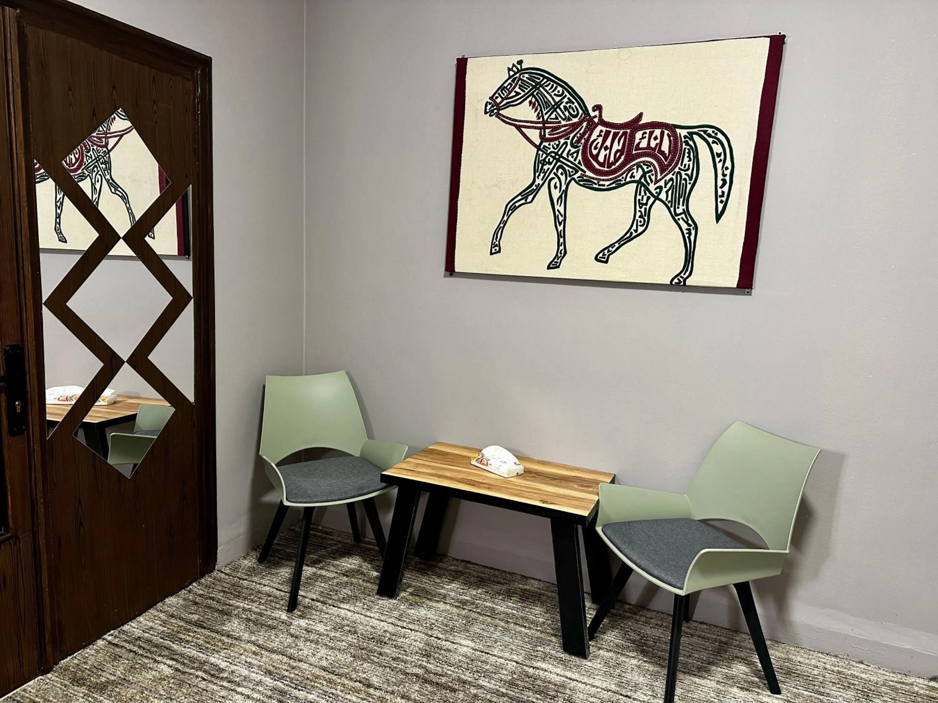 Decorative detail in Beit Ahlan