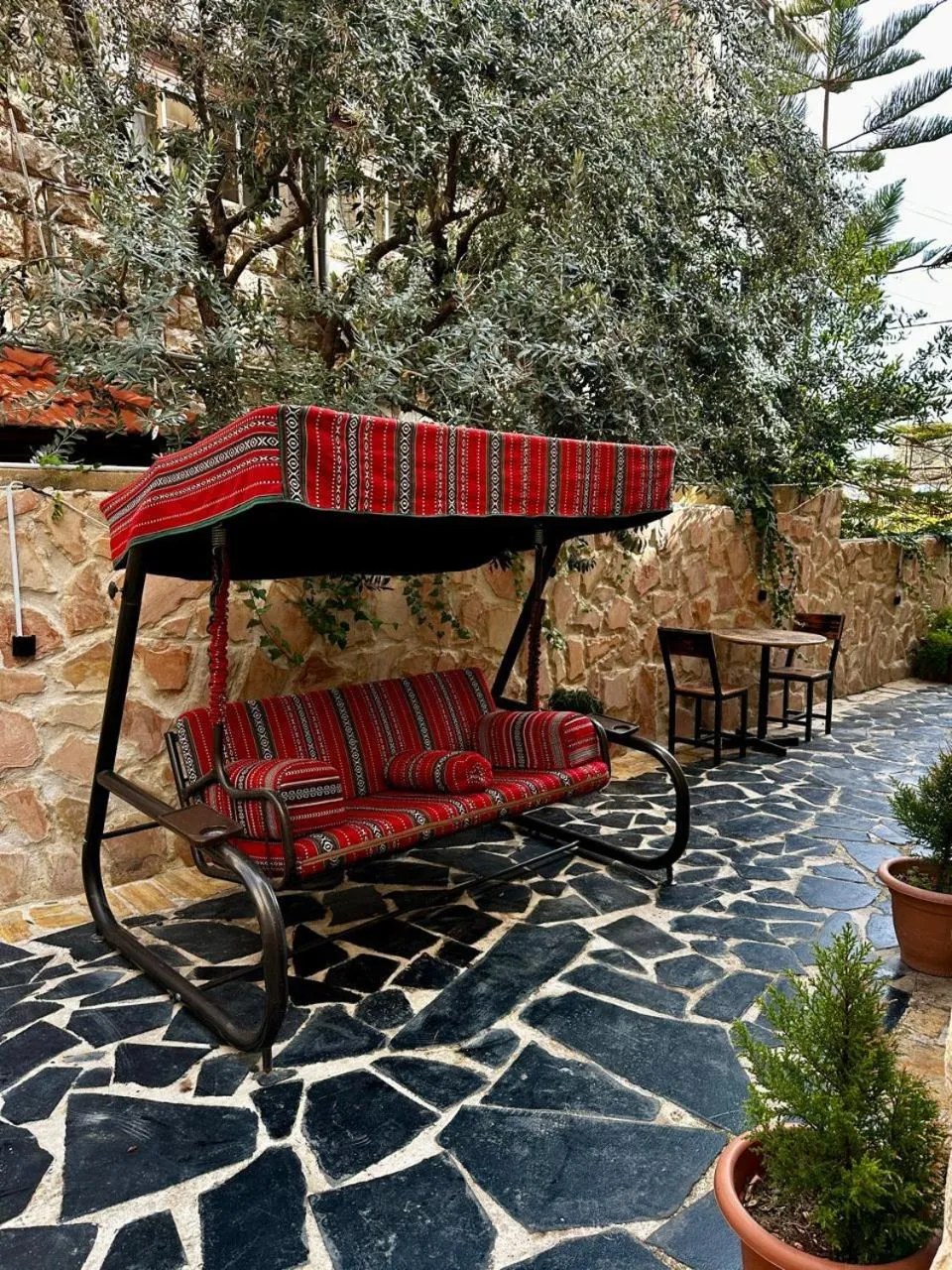 Garden view in Beit Ahlan