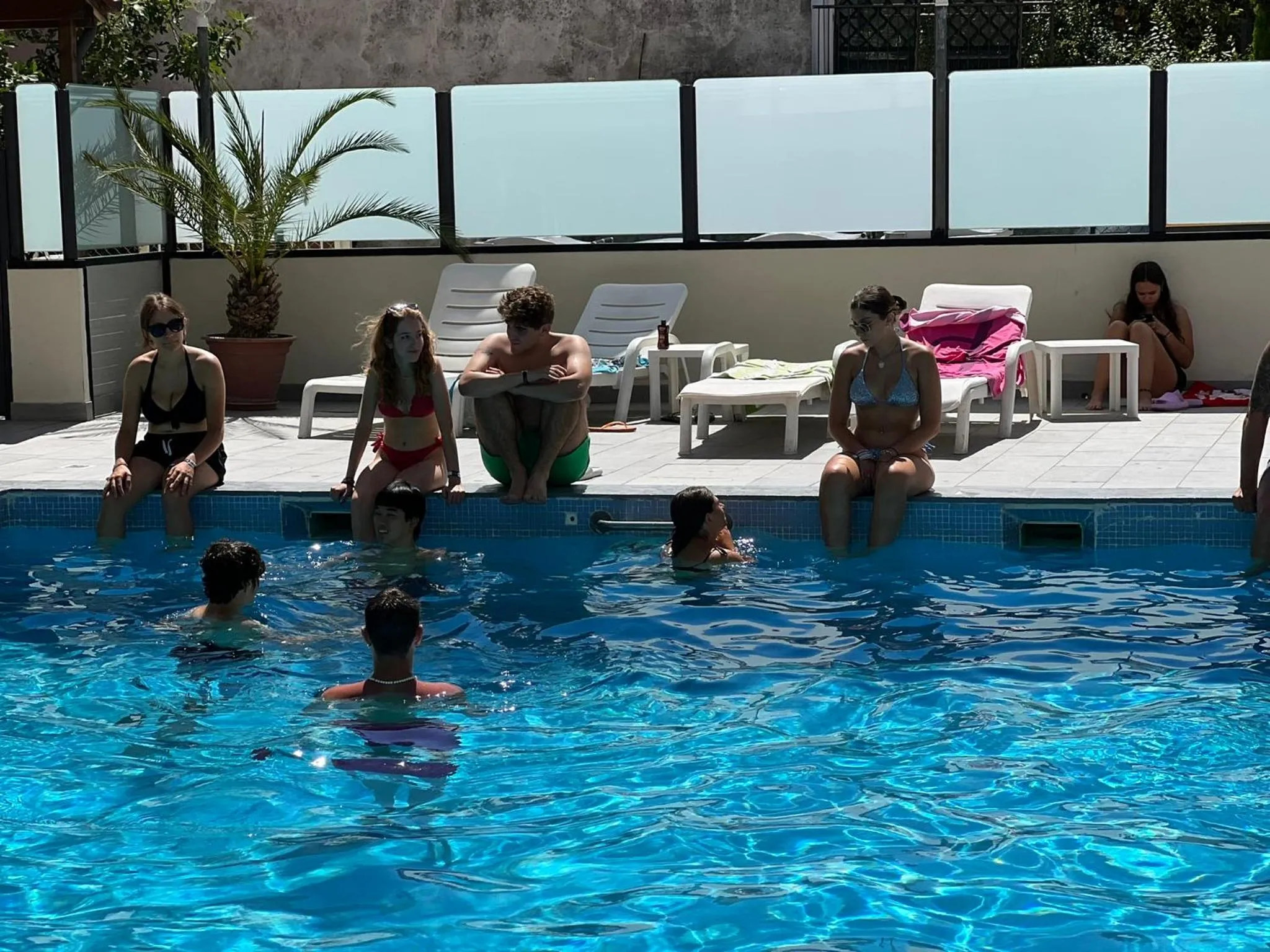 Swimming pool in Hotel Ardea