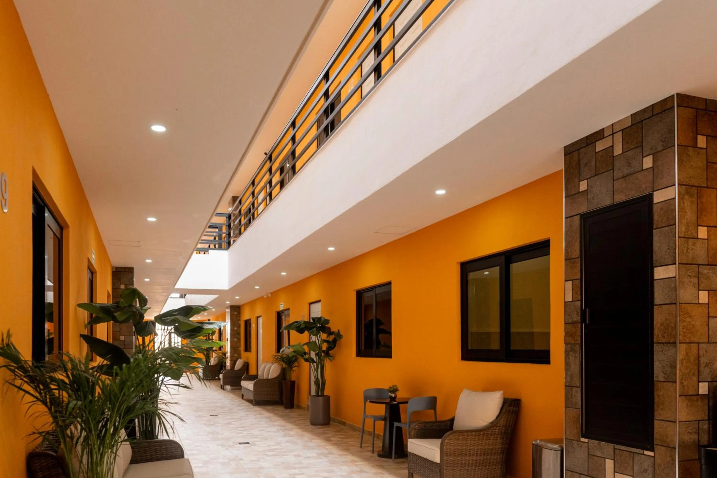 Seating area in Hotel Socram GH