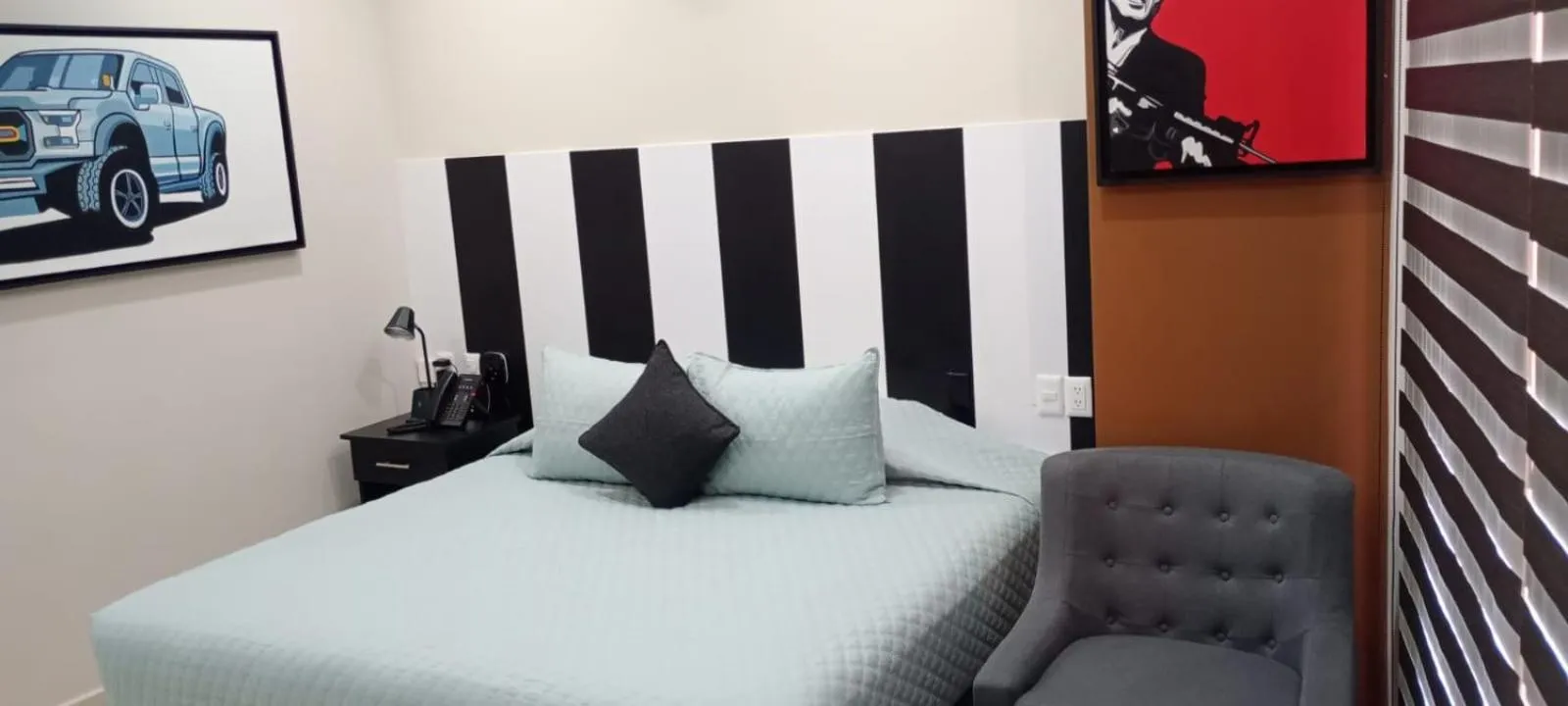 Bed in Hotel Socram GH