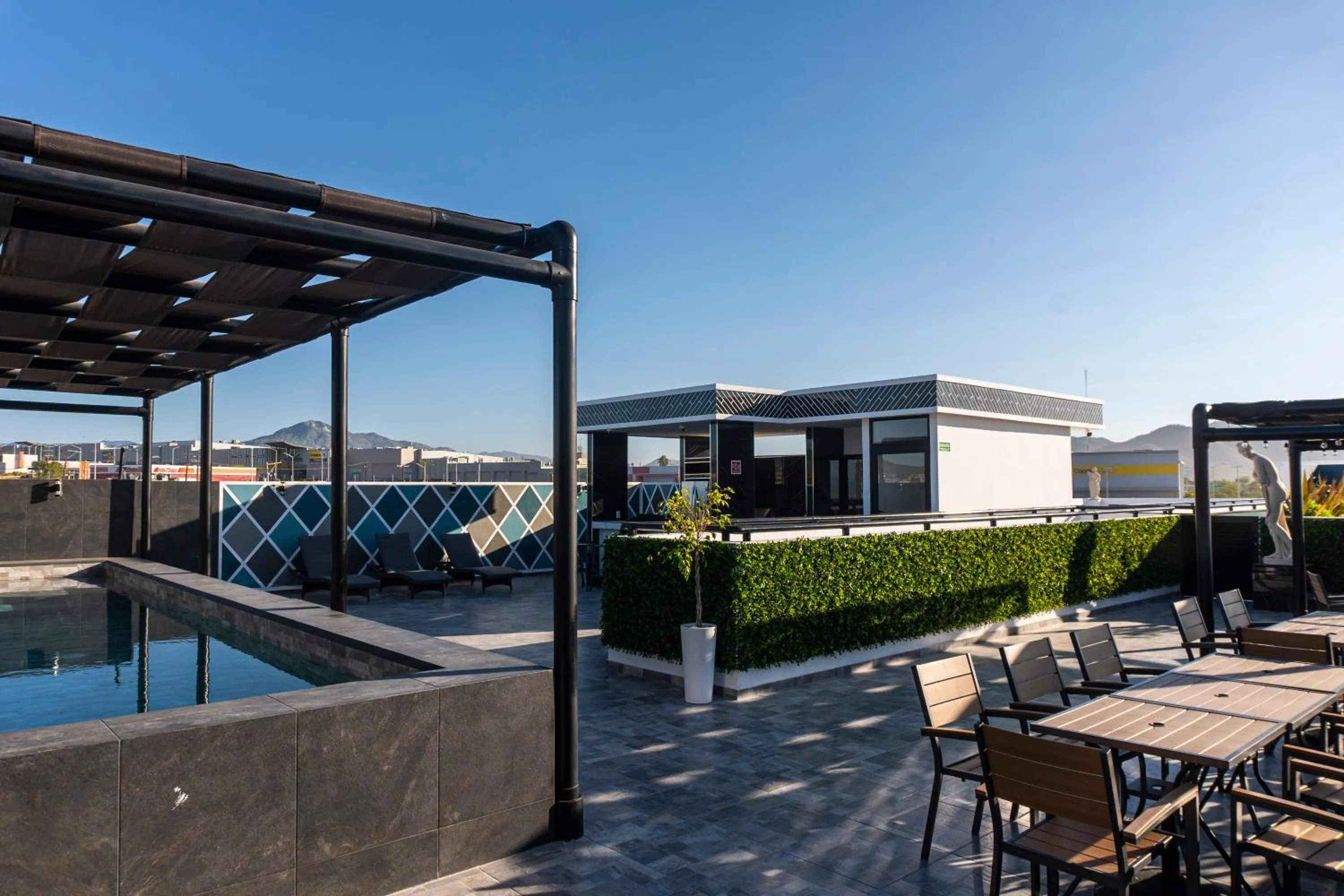 Swimming pool in Hotel Socram GH