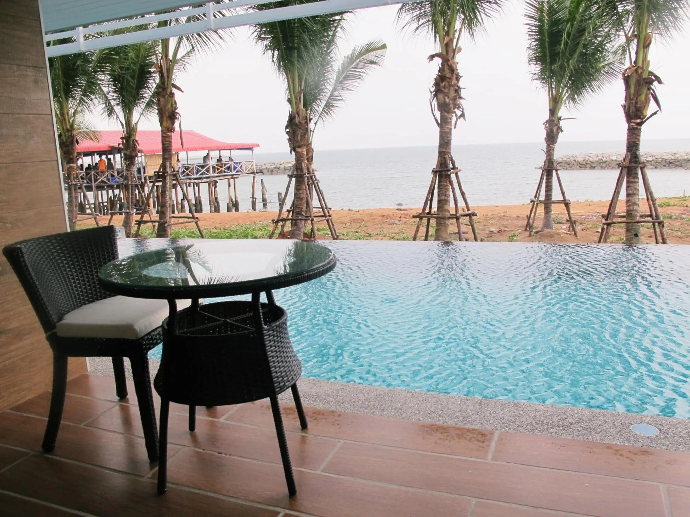 Patio in Nantra Pattaya Baan Ampoe Beach