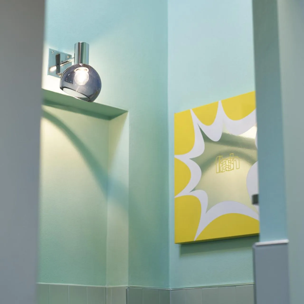 Decorative detail in B&B Sottotetto