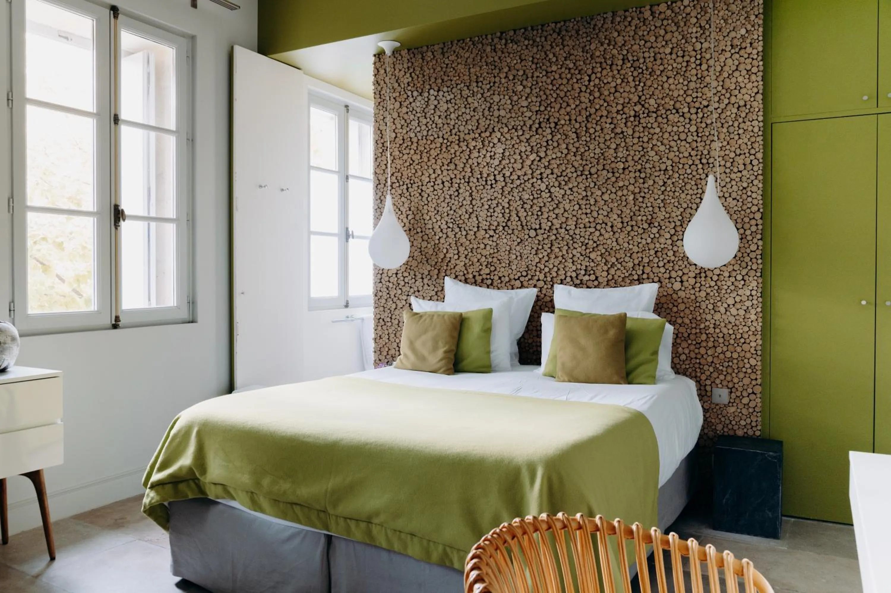 Photo of the whole room, Bed in Hôtel Domaine de Biar