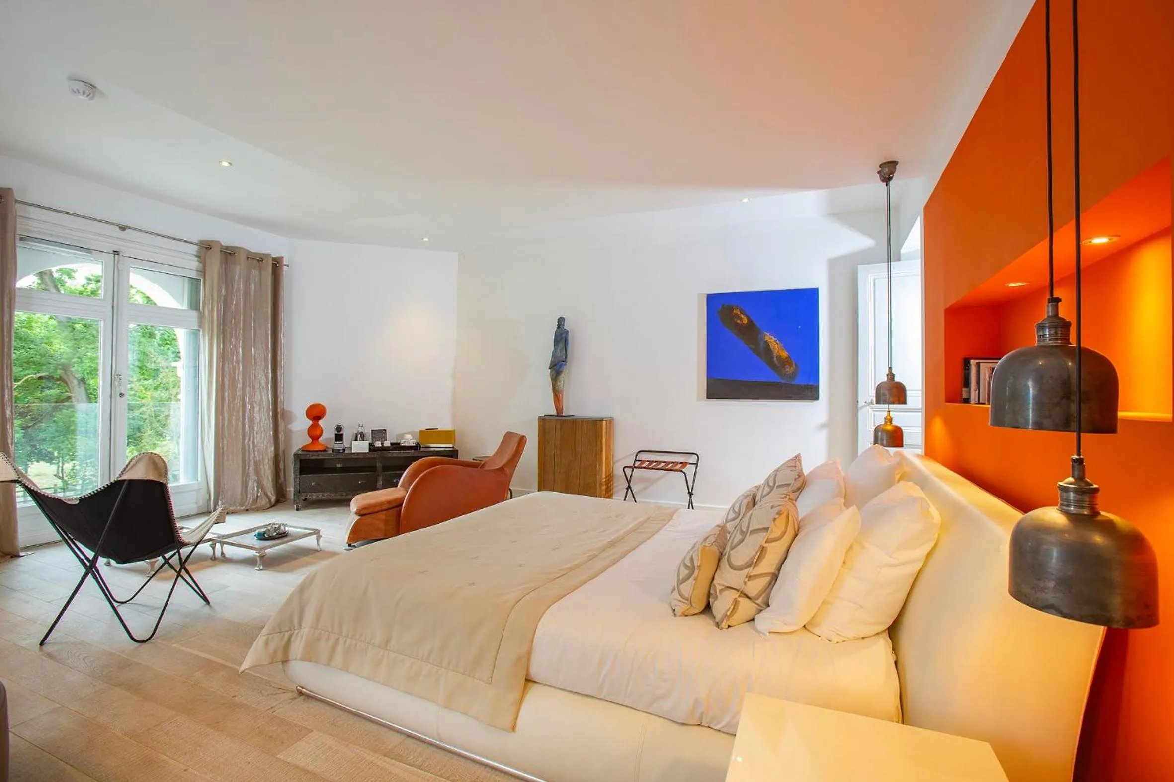 Photo of the whole room, Bed in Hôtel Domaine de Biar