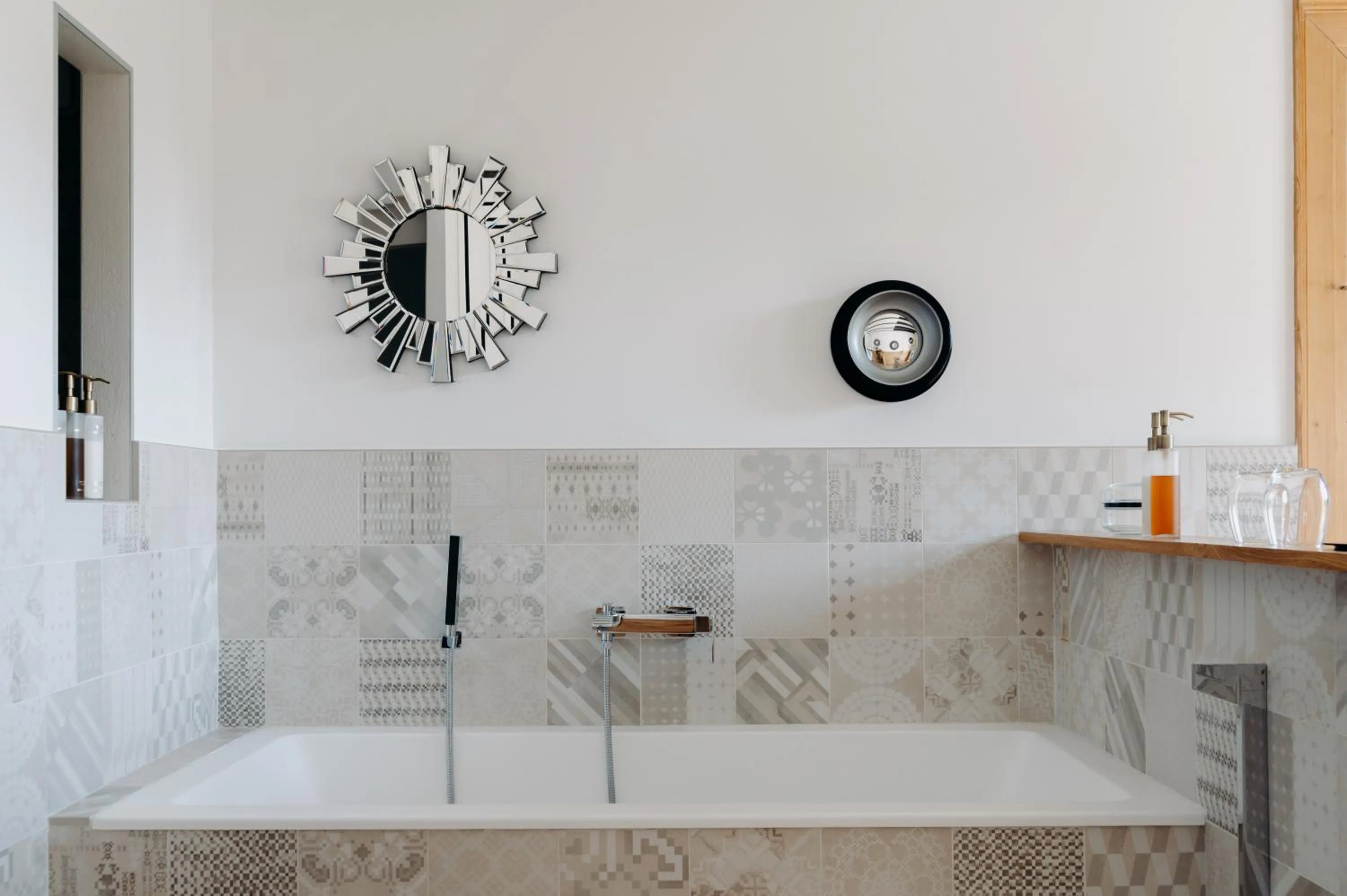 Bathroom in Hôtel Domaine de Biar