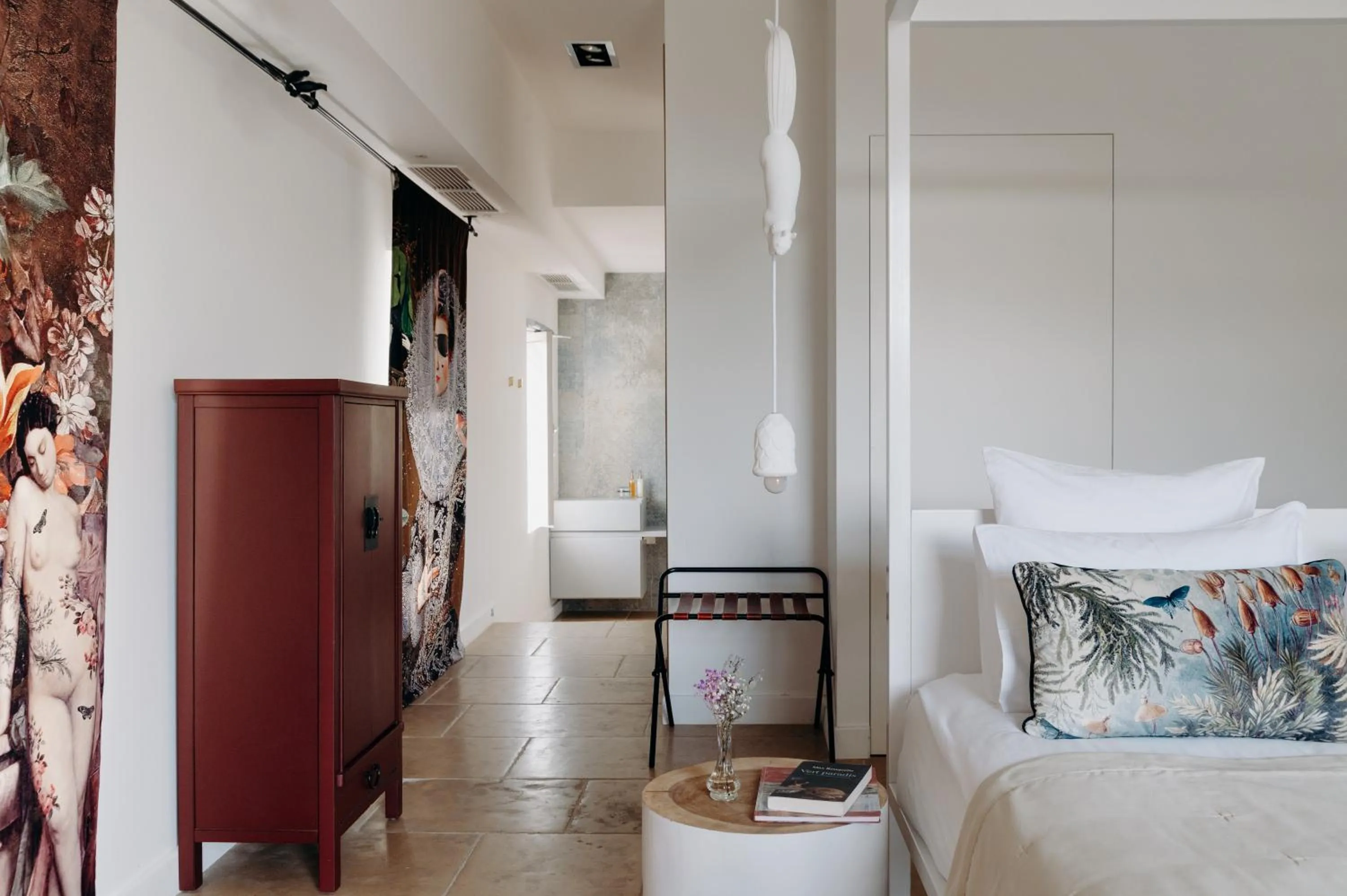 Bedroom, Bed in Hôtel Domaine de Biar