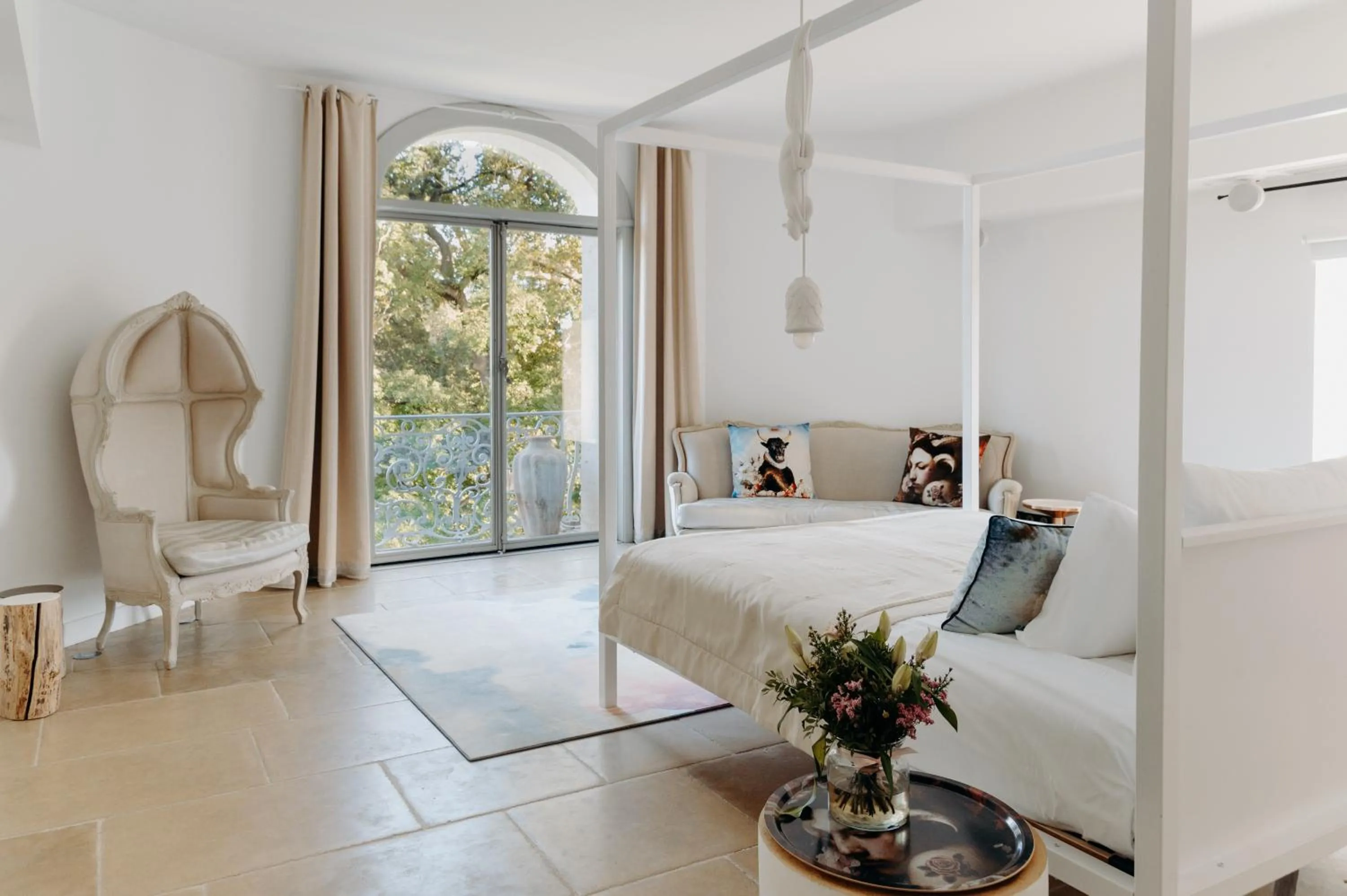 Bed in Hôtel Domaine de Biar