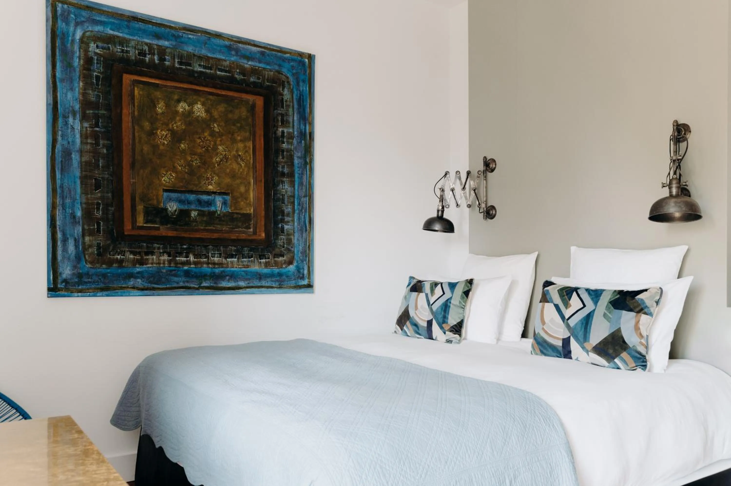 Bedroom, Bed in Hôtel Domaine de Biar