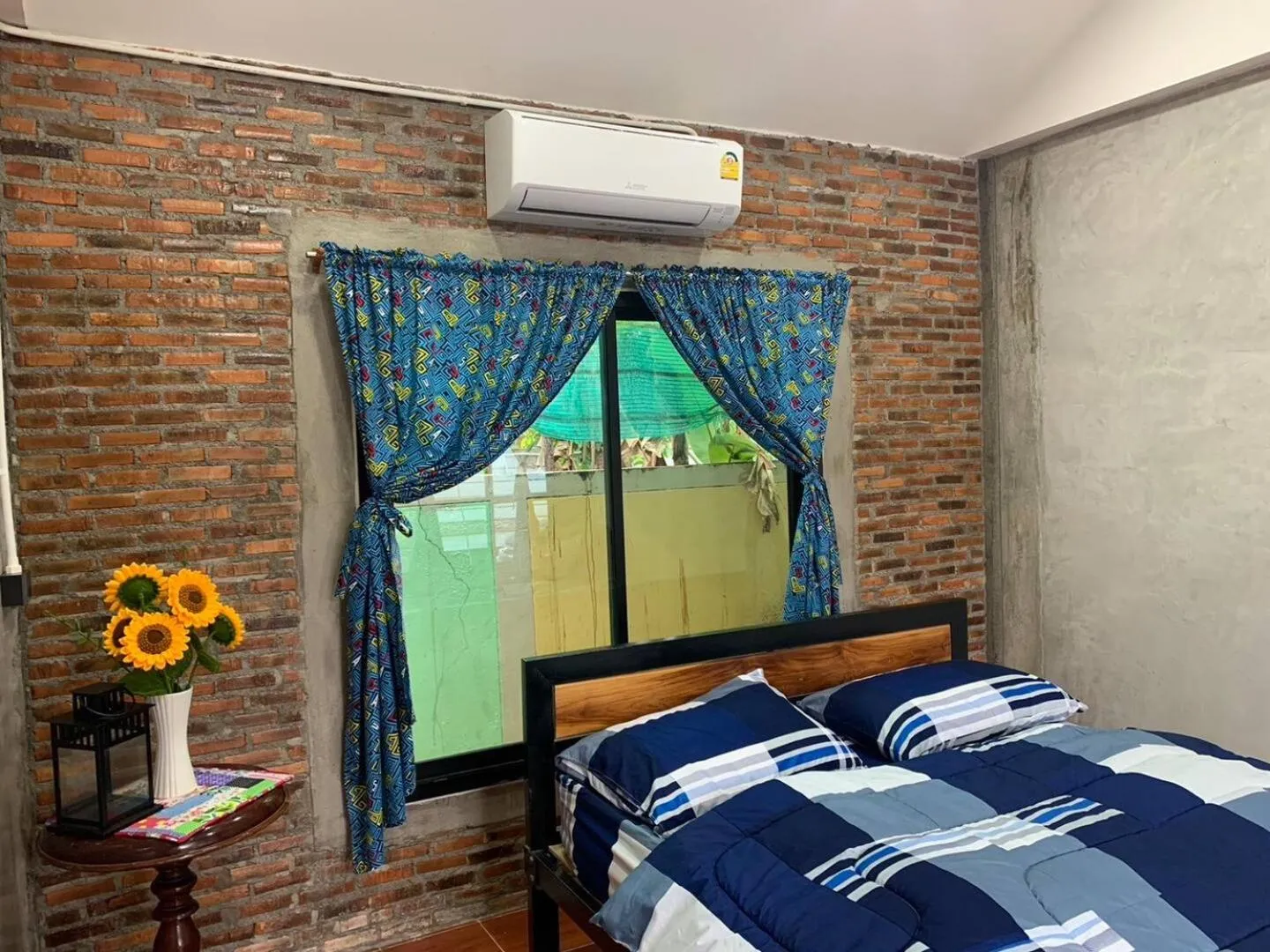 Bed in Baan Khun Ya Sukhothai Old City