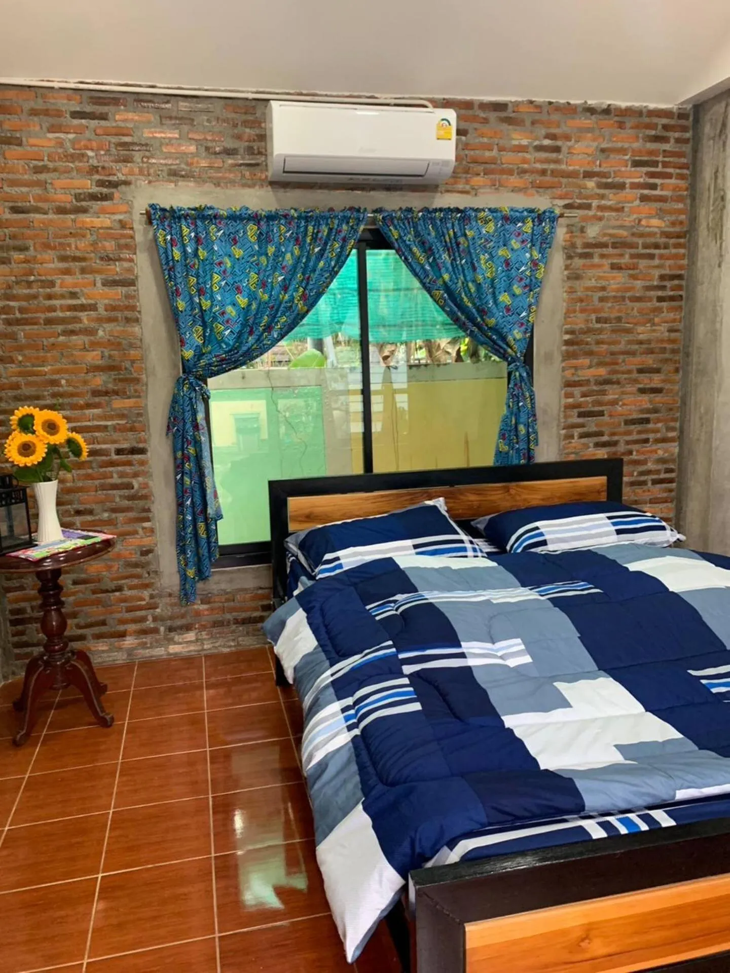 Bed in Baan Khun Ya Sukhothai Old City