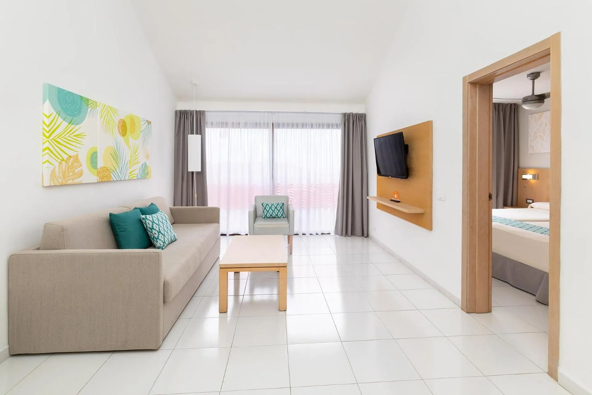 Seating area, Bed in Tagoro Family & Fun Costa Adeje