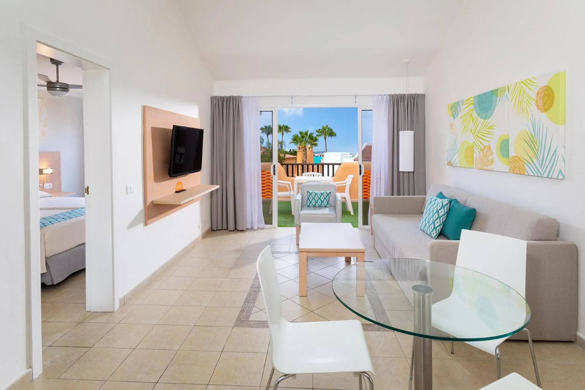 Seating area, Bed in Tagoro Family & Fun Costa Adeje