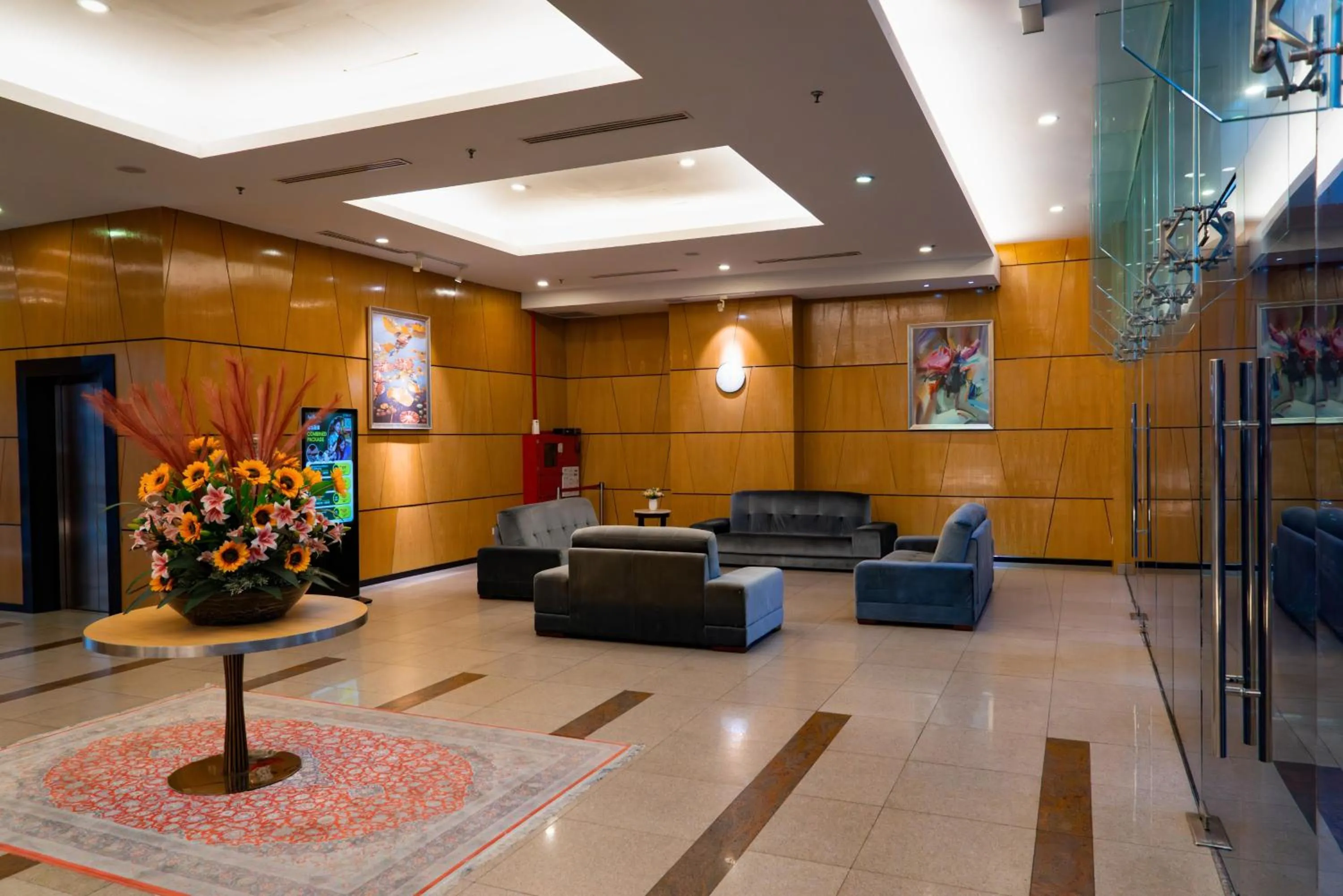 Lobby or reception in Pan Borneo Hotel Kota Kinabalu