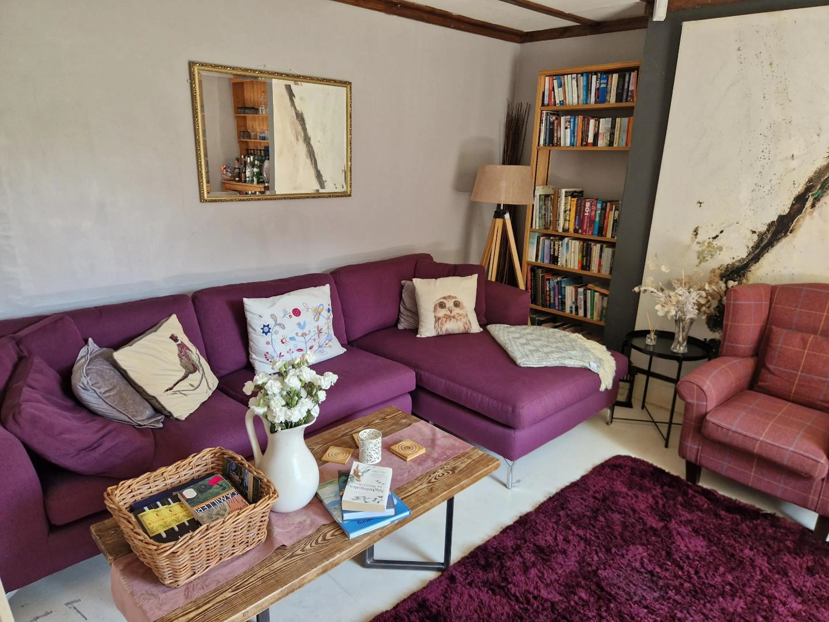 Living room in Worth House Bed and Breakfast