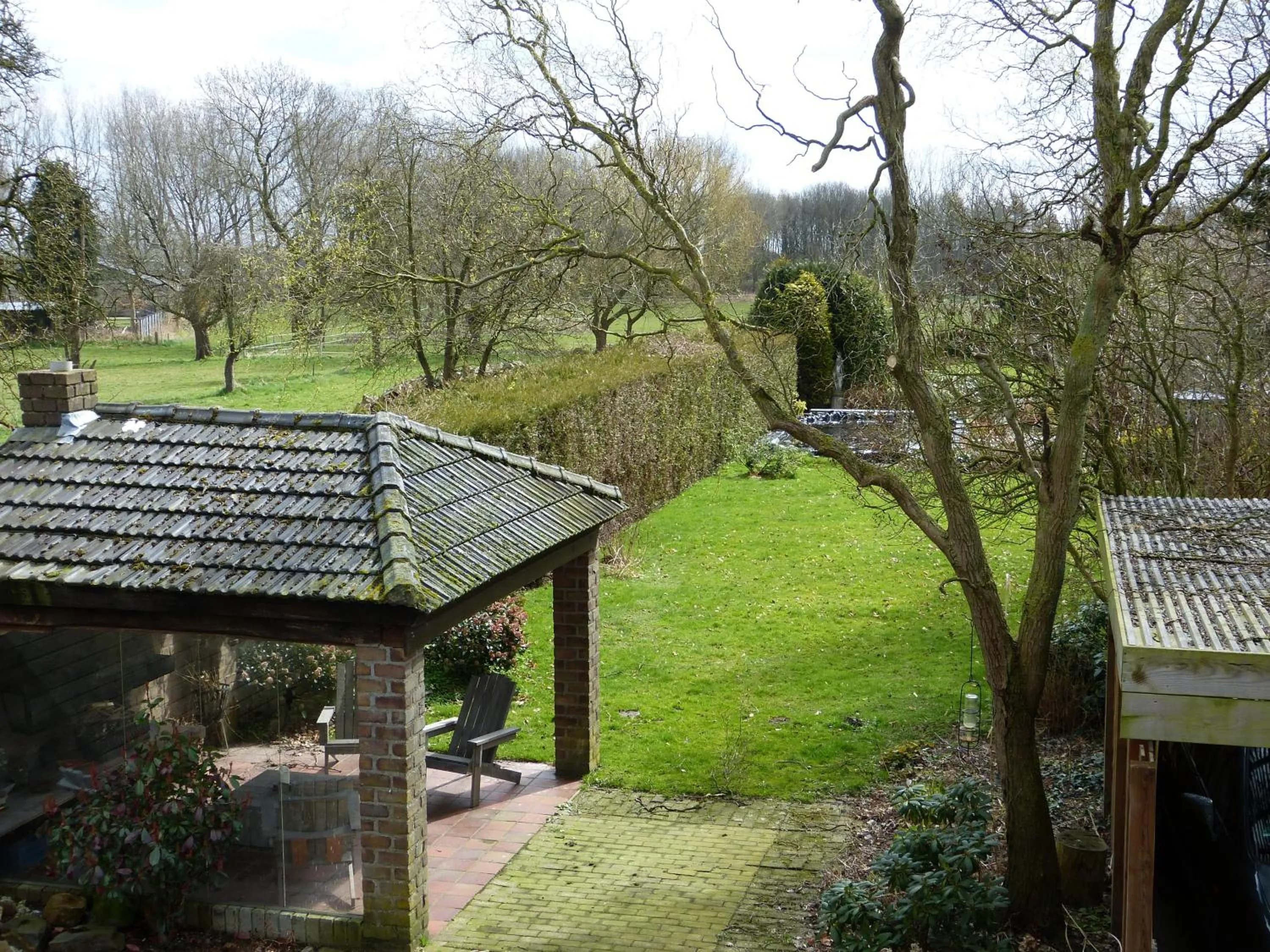 Garden in B&B Oostrik