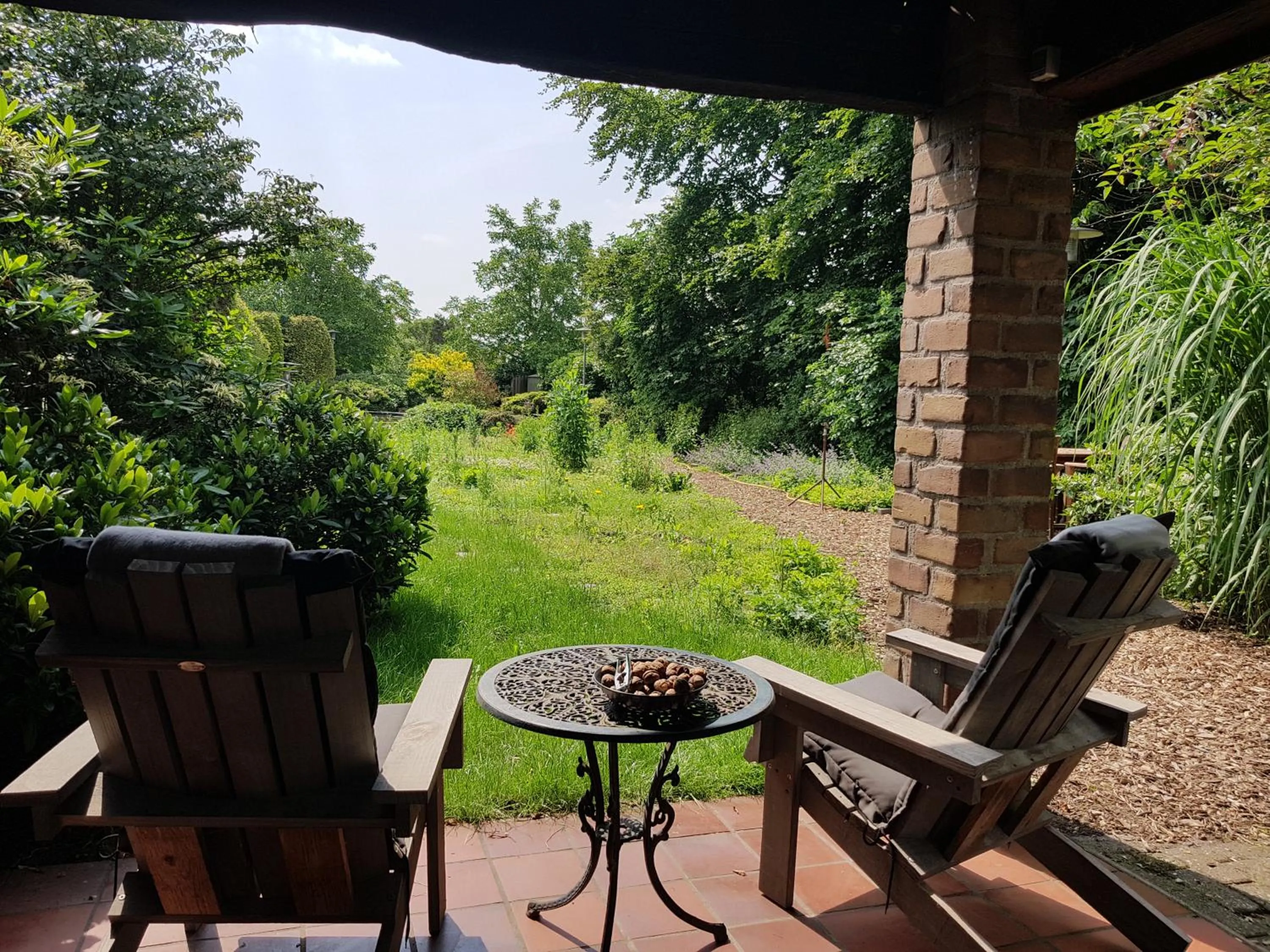 Patio in B&B Oostrik