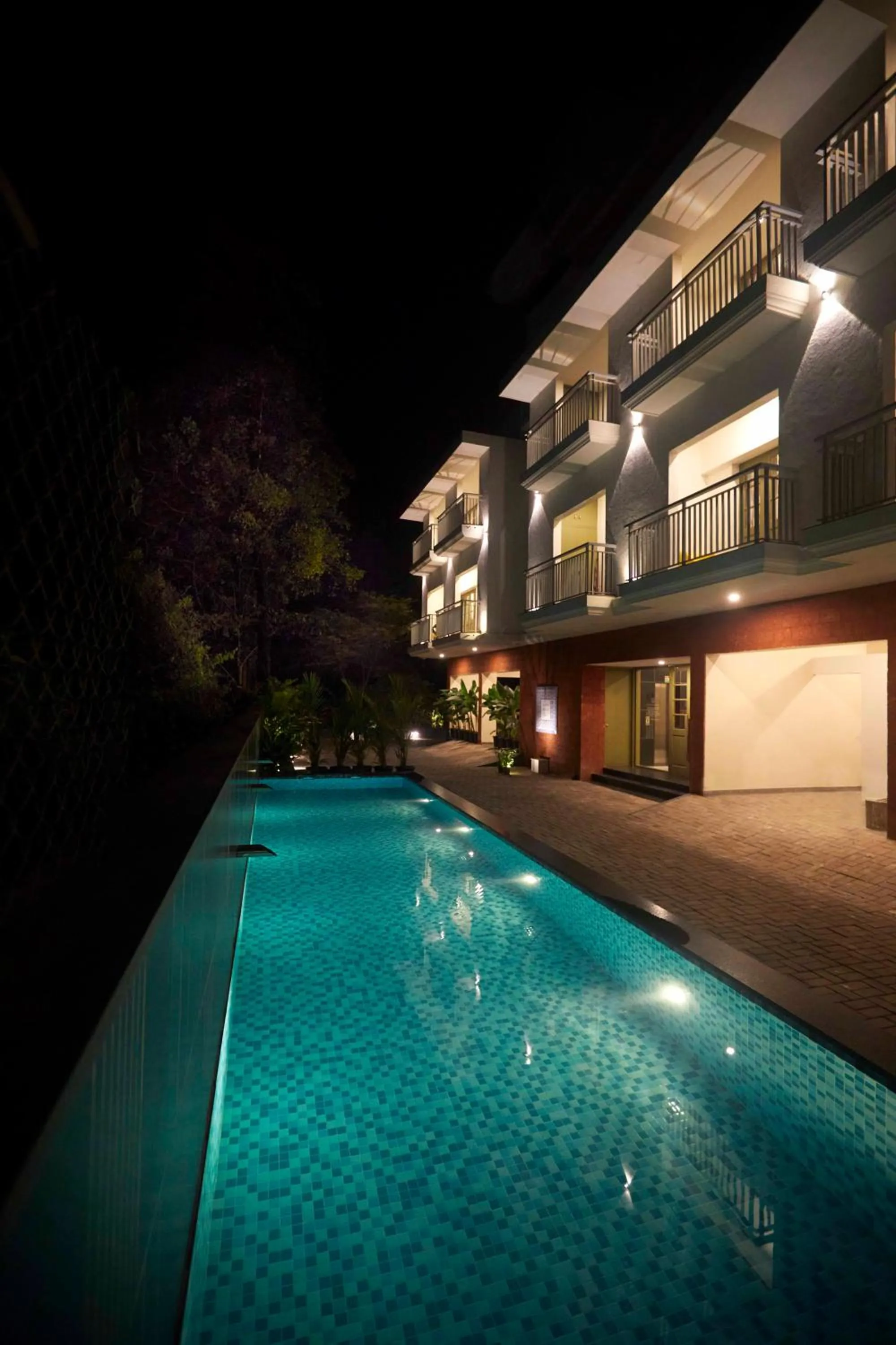 Night in Radha House Siolim A Boutique Hotel