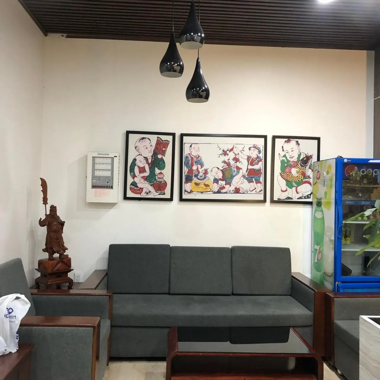 Lobby or reception in Queenie Hotel