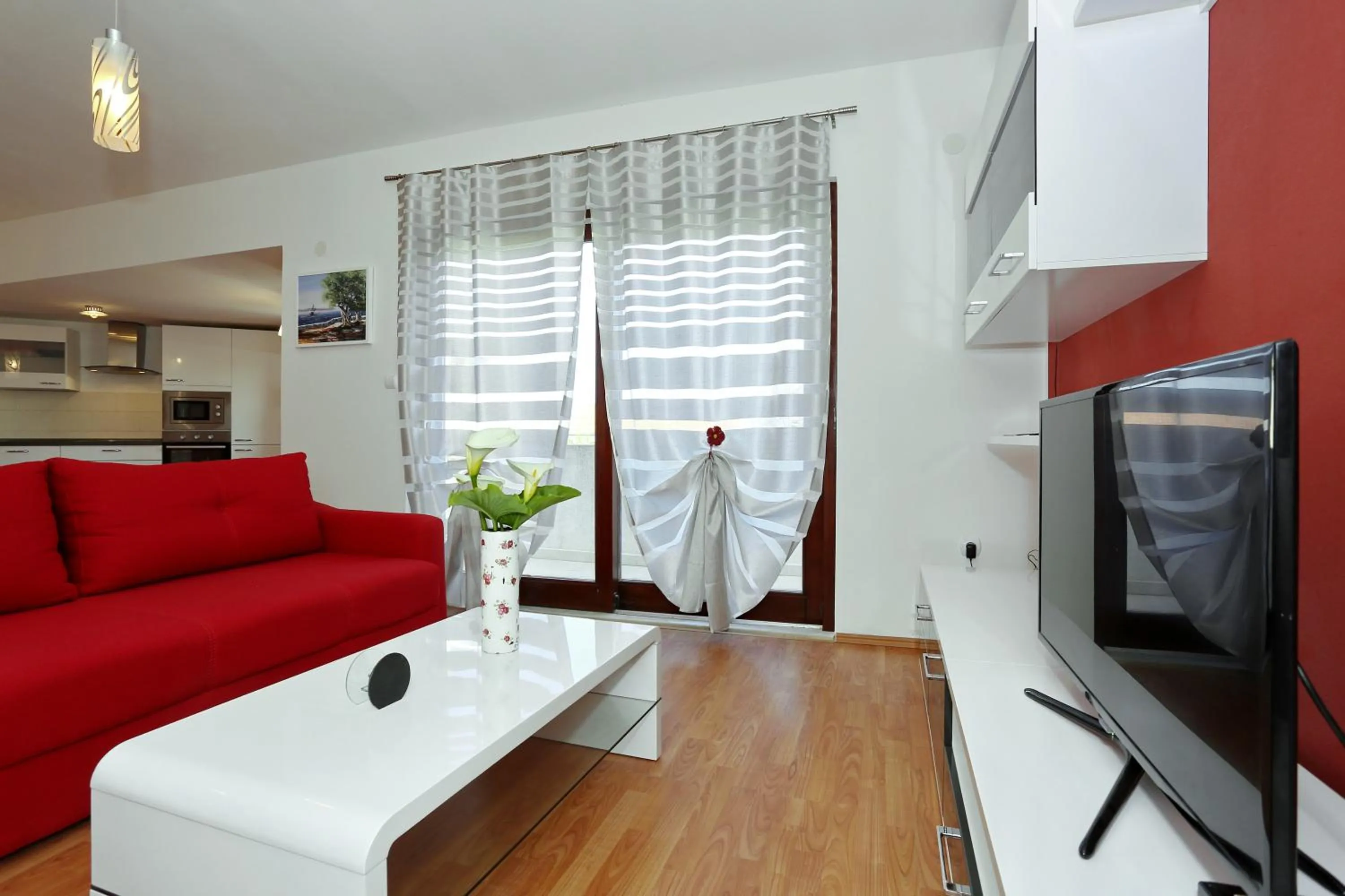 Living room in Apartments Maslina Božava