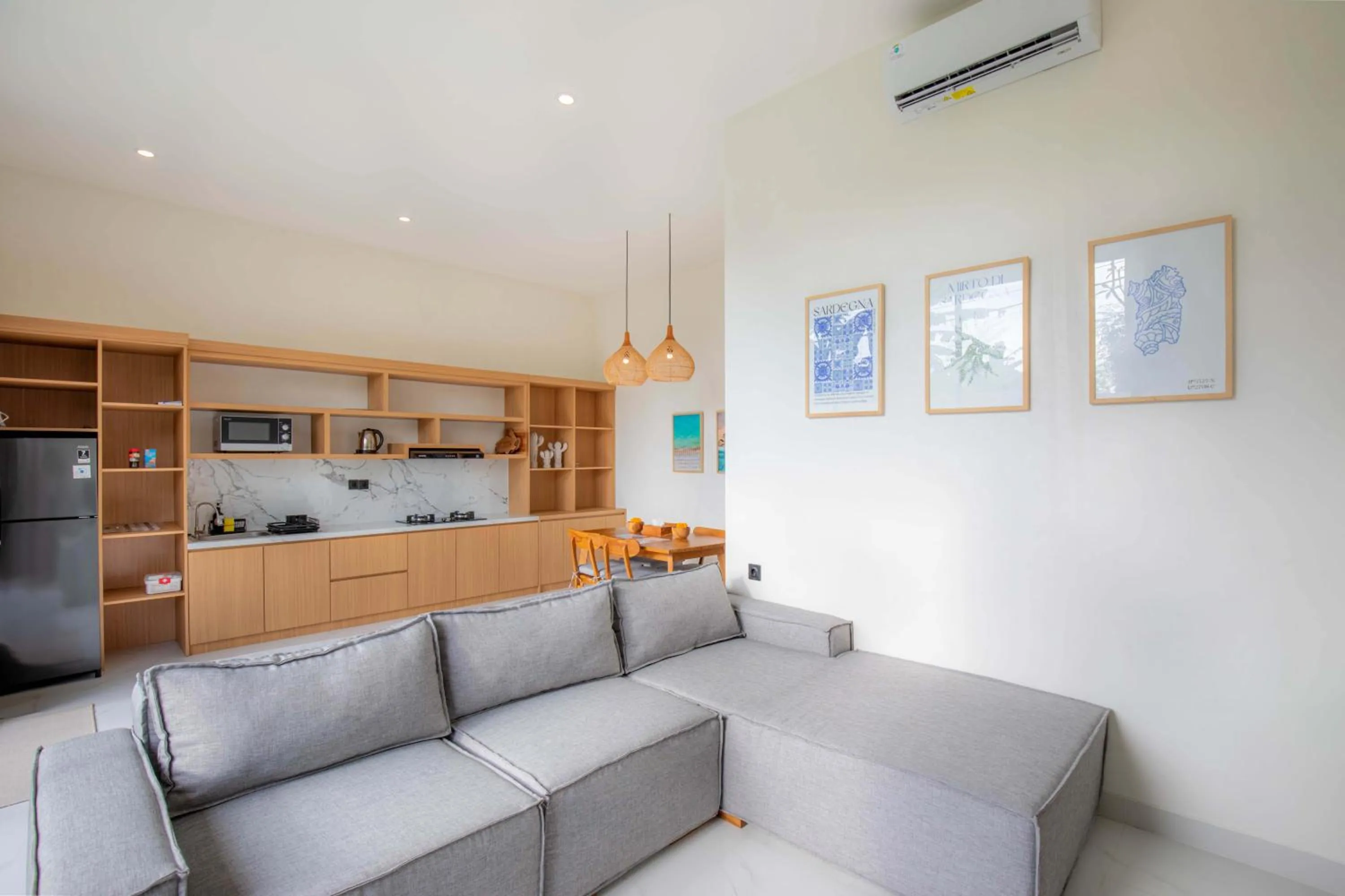 Living room in Villa Sardegna Ubud