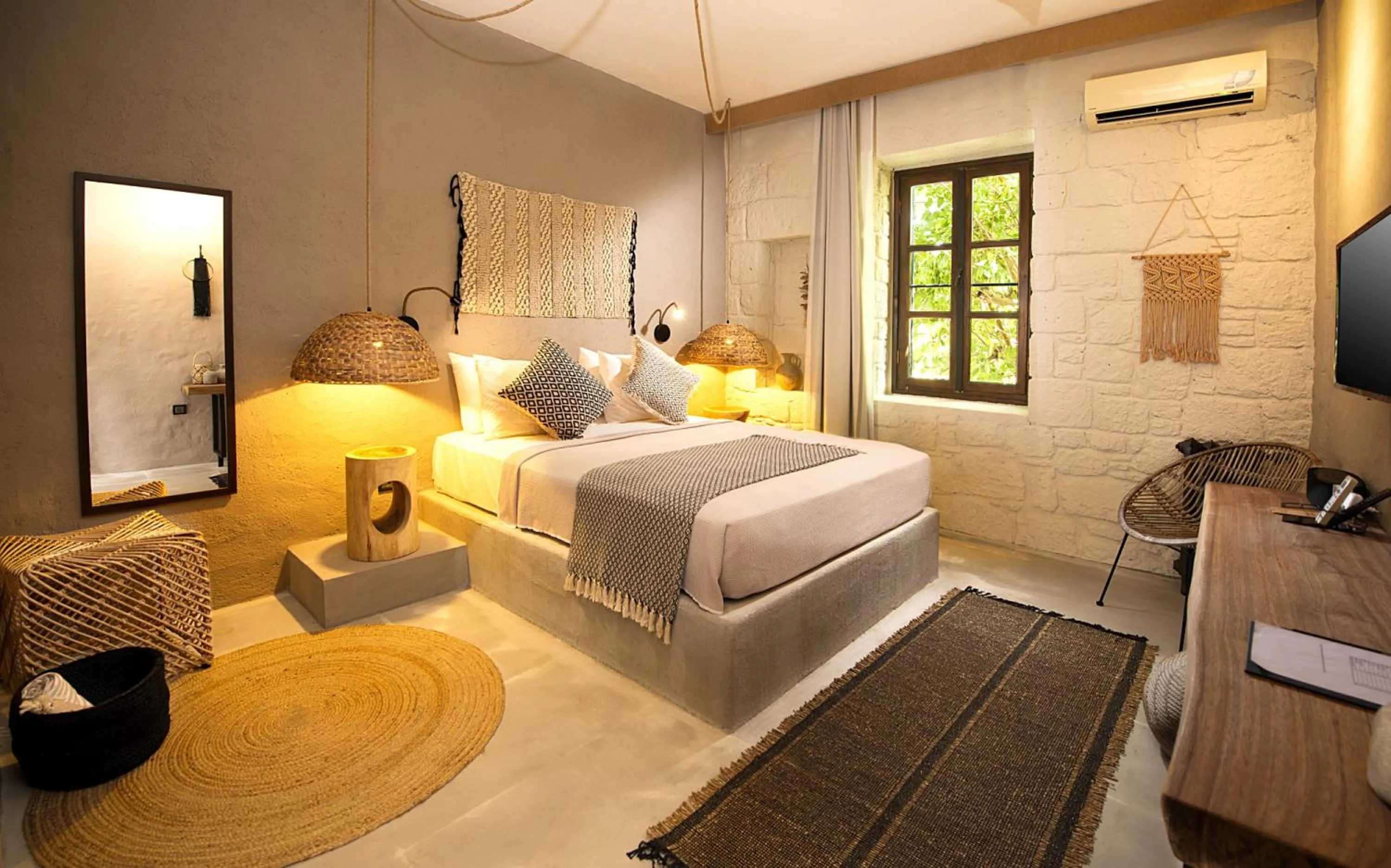 Bed in GAIA ALAÇATI