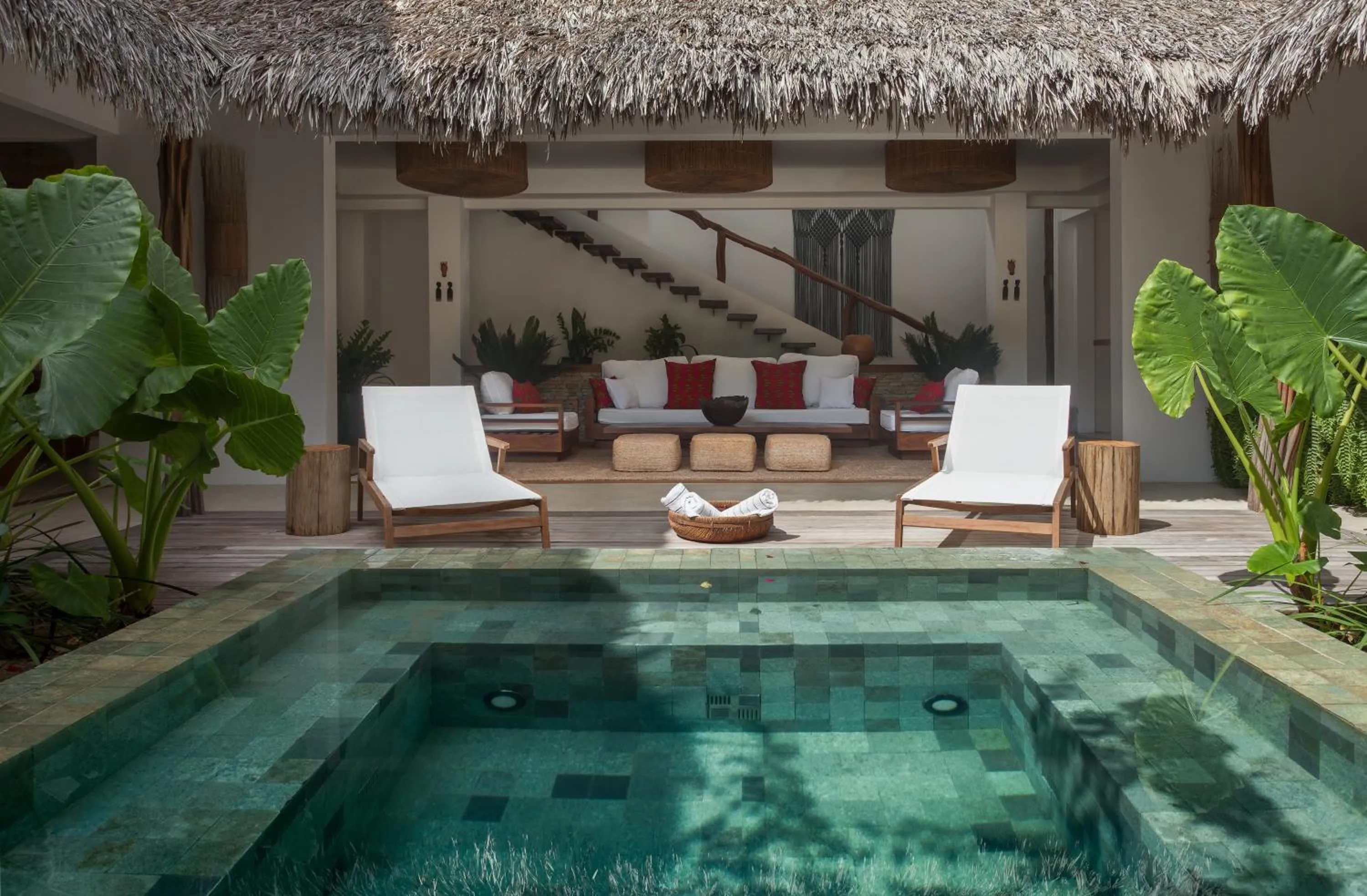 Patio in Villa Alegria - La Villa Group