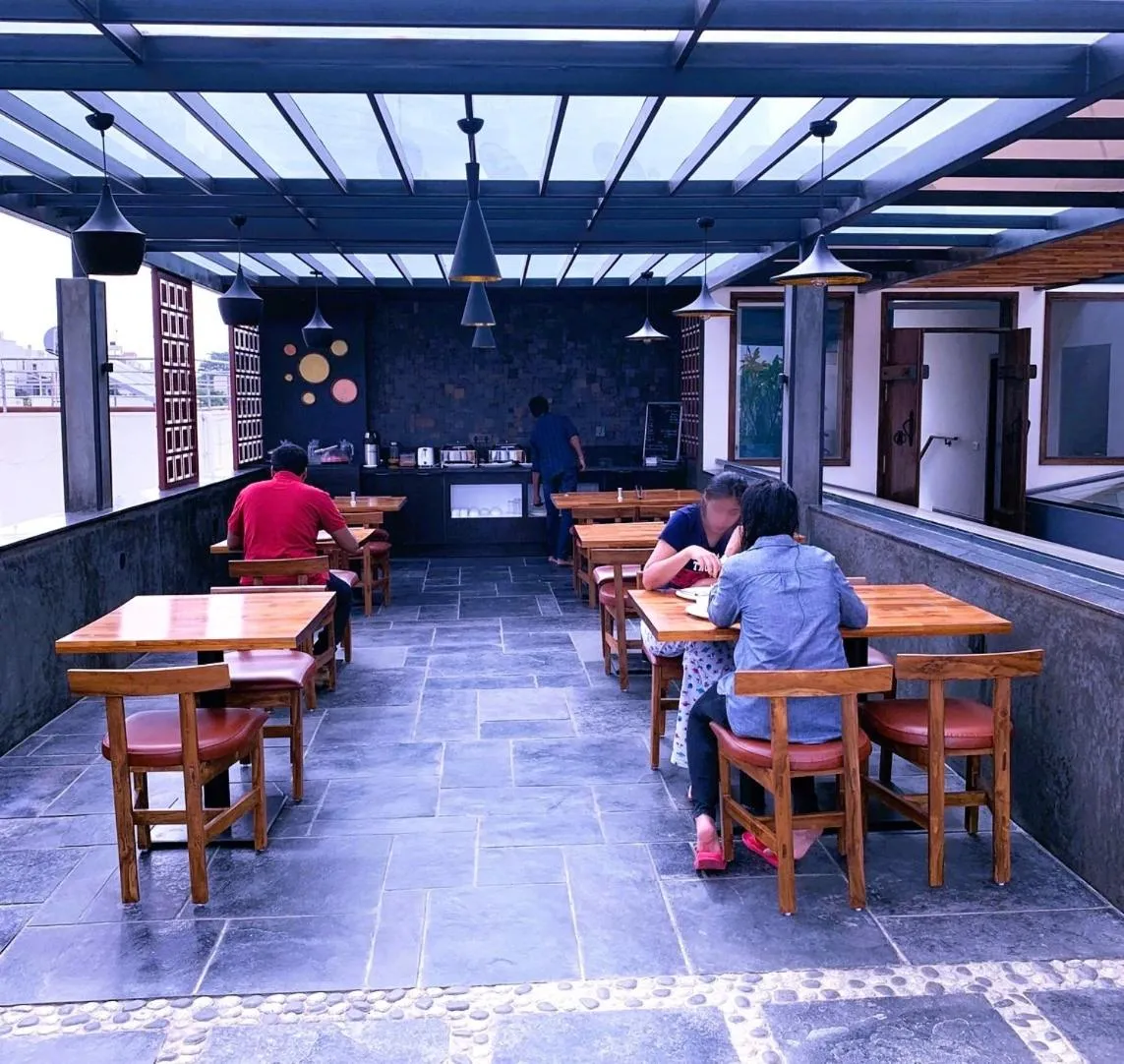 Dining area in Aura Corporate Suites