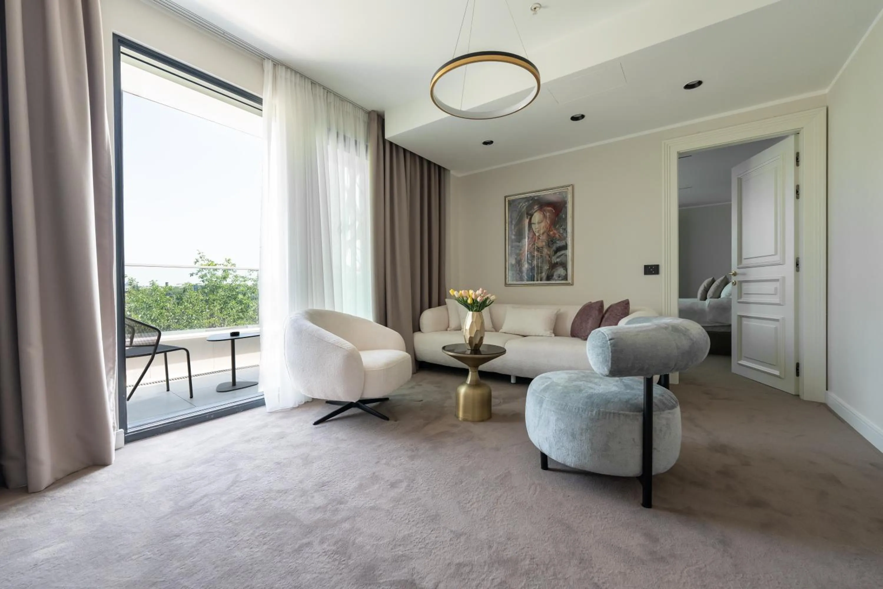 Suite with Balcony - single occupancy in New Belgrade Premium Hotel