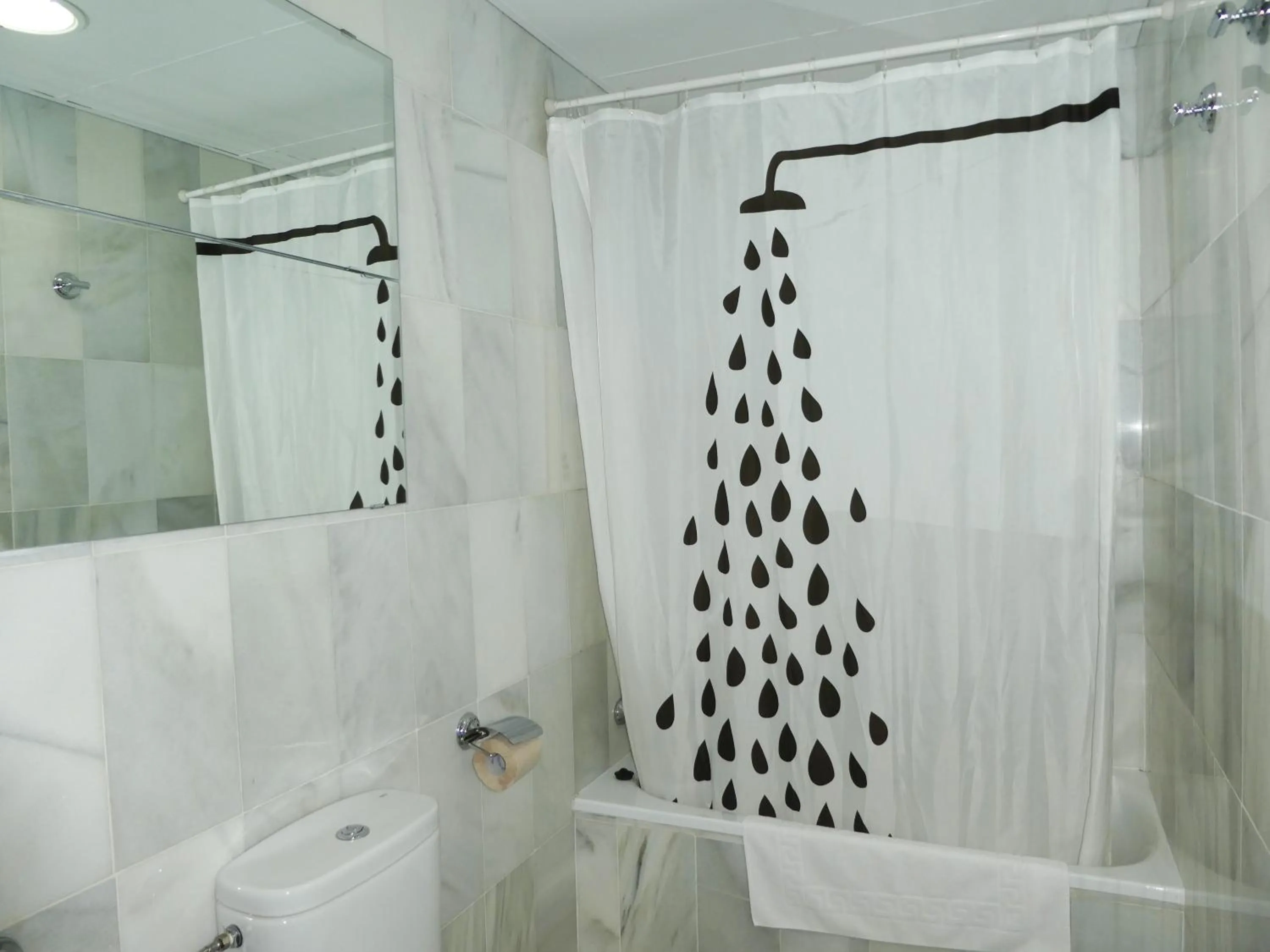 Bathroom in Apartamentos Catedral Plaza 3000