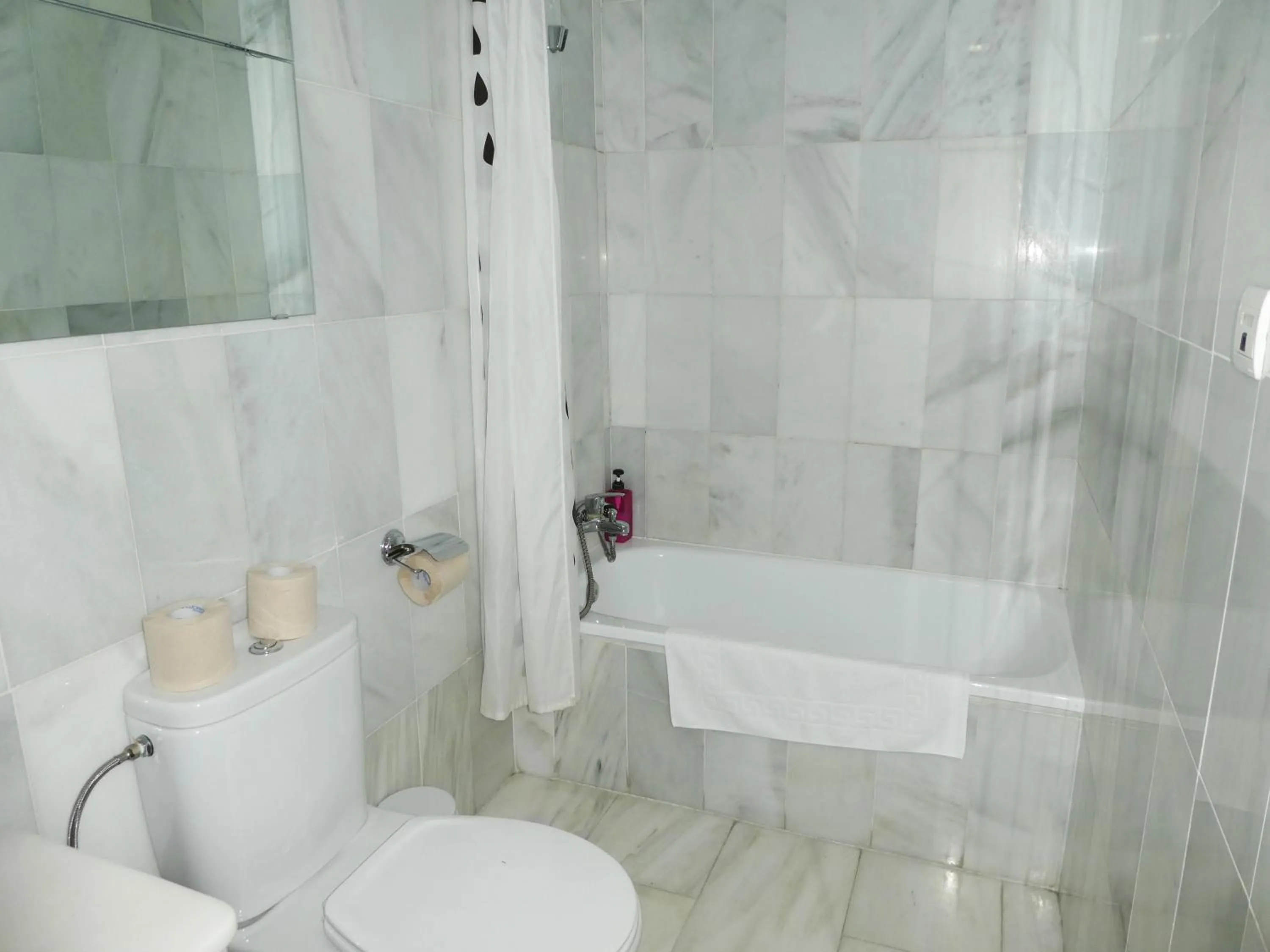 Bathroom in Apartamentos Catedral Plaza 3000