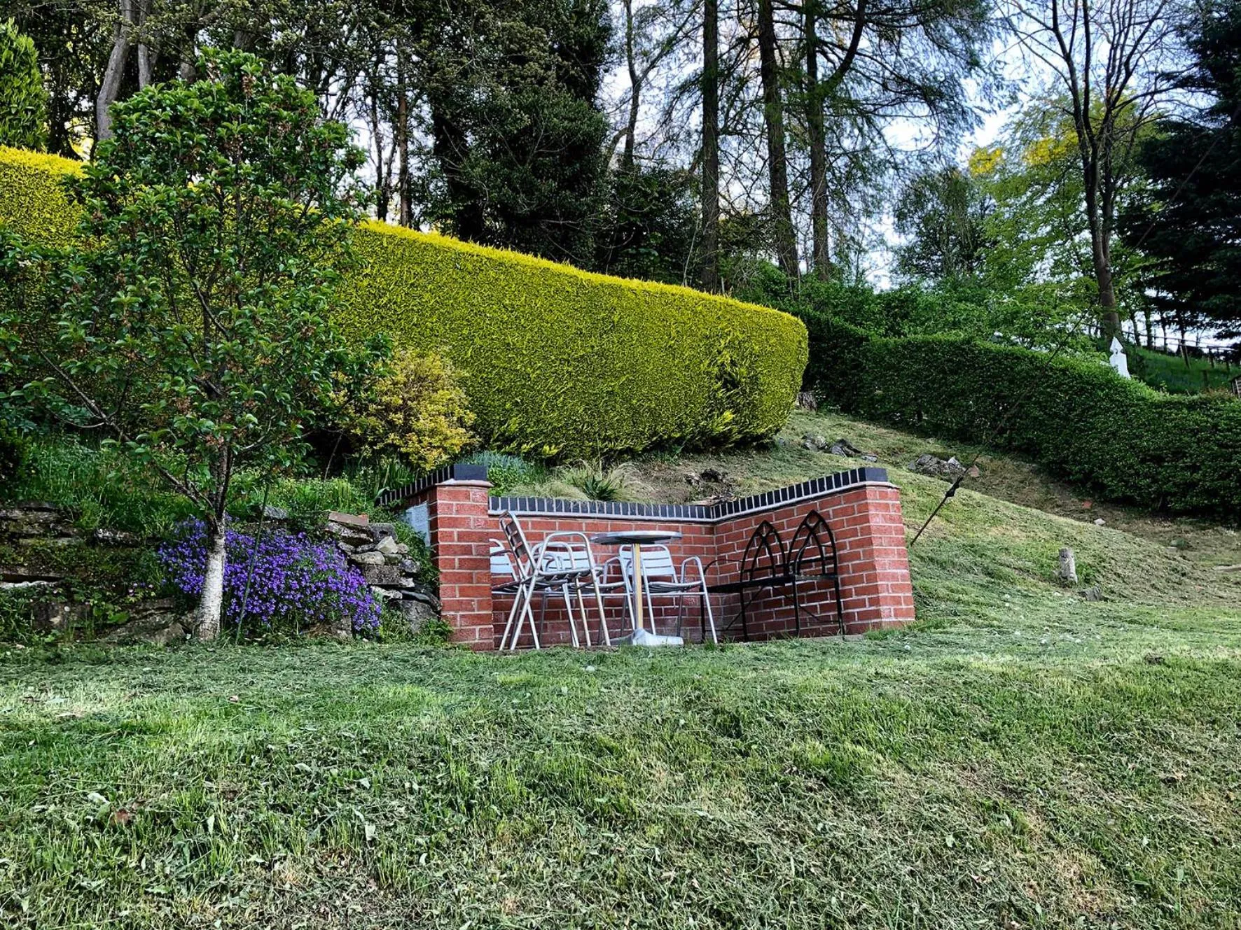 Garden in Mynd House