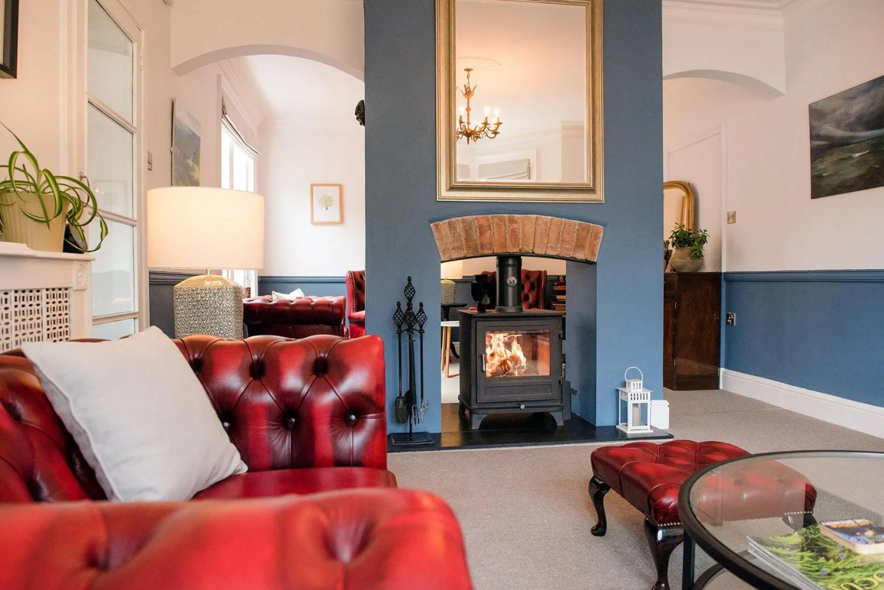 Lounge or bar in Mynd House