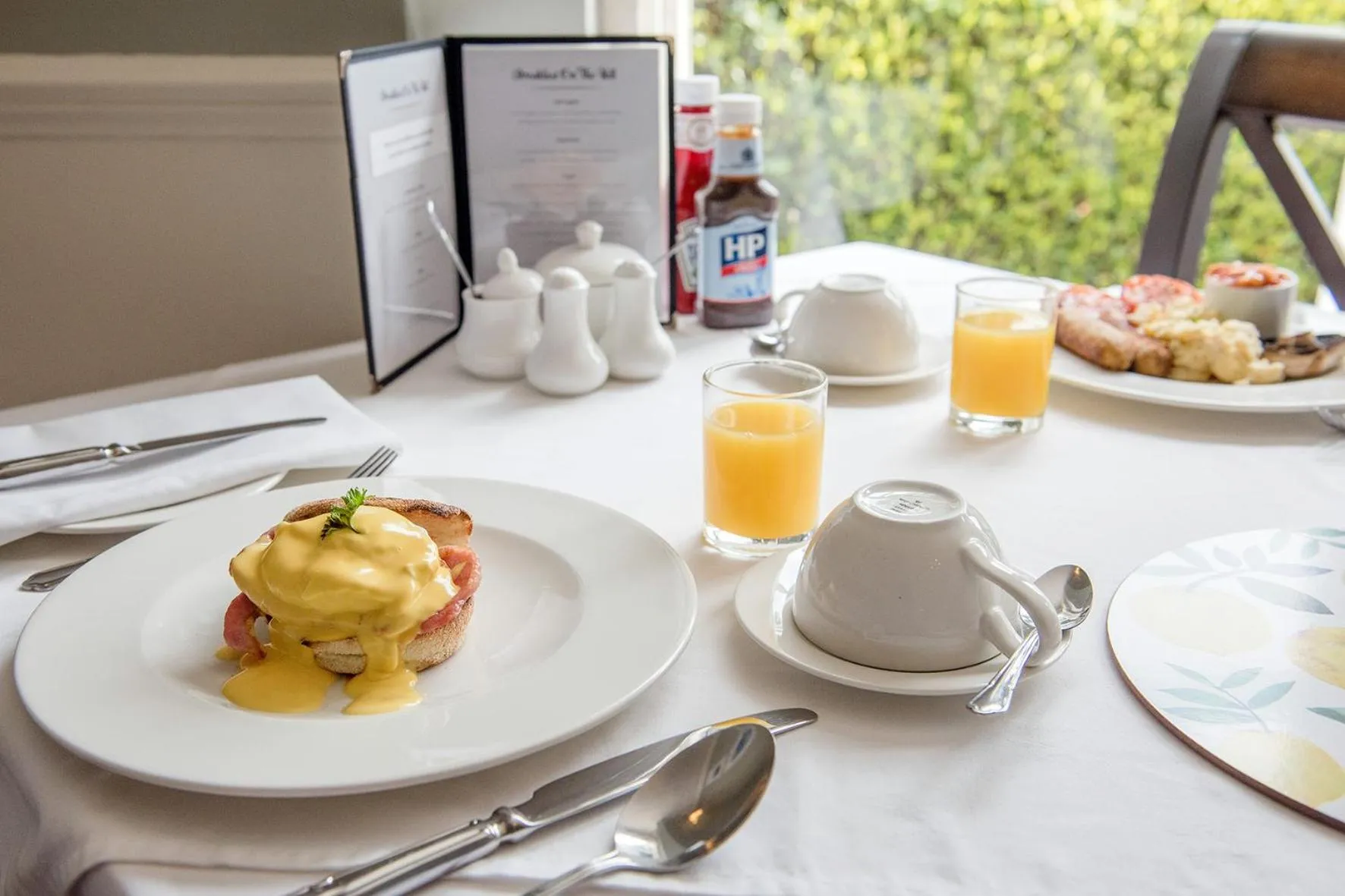 Breakfast in Mynd House