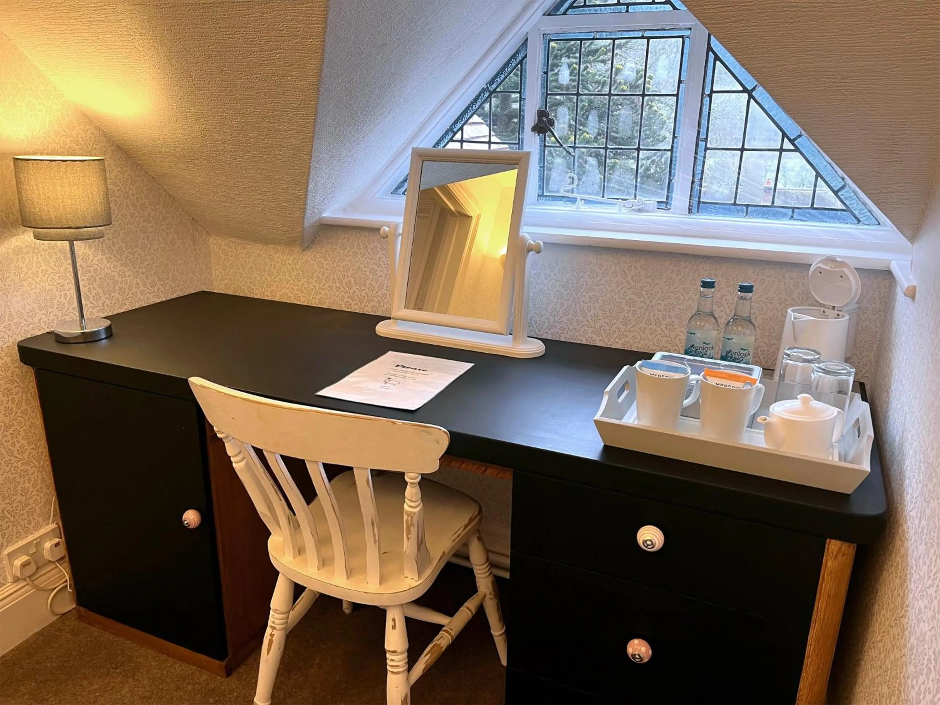 Bedroom in Mynd House