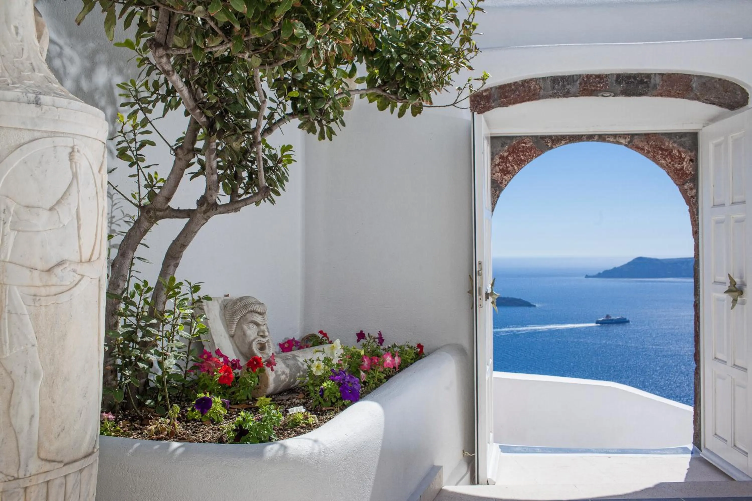 Decorative detail in The Tsitouras Collection