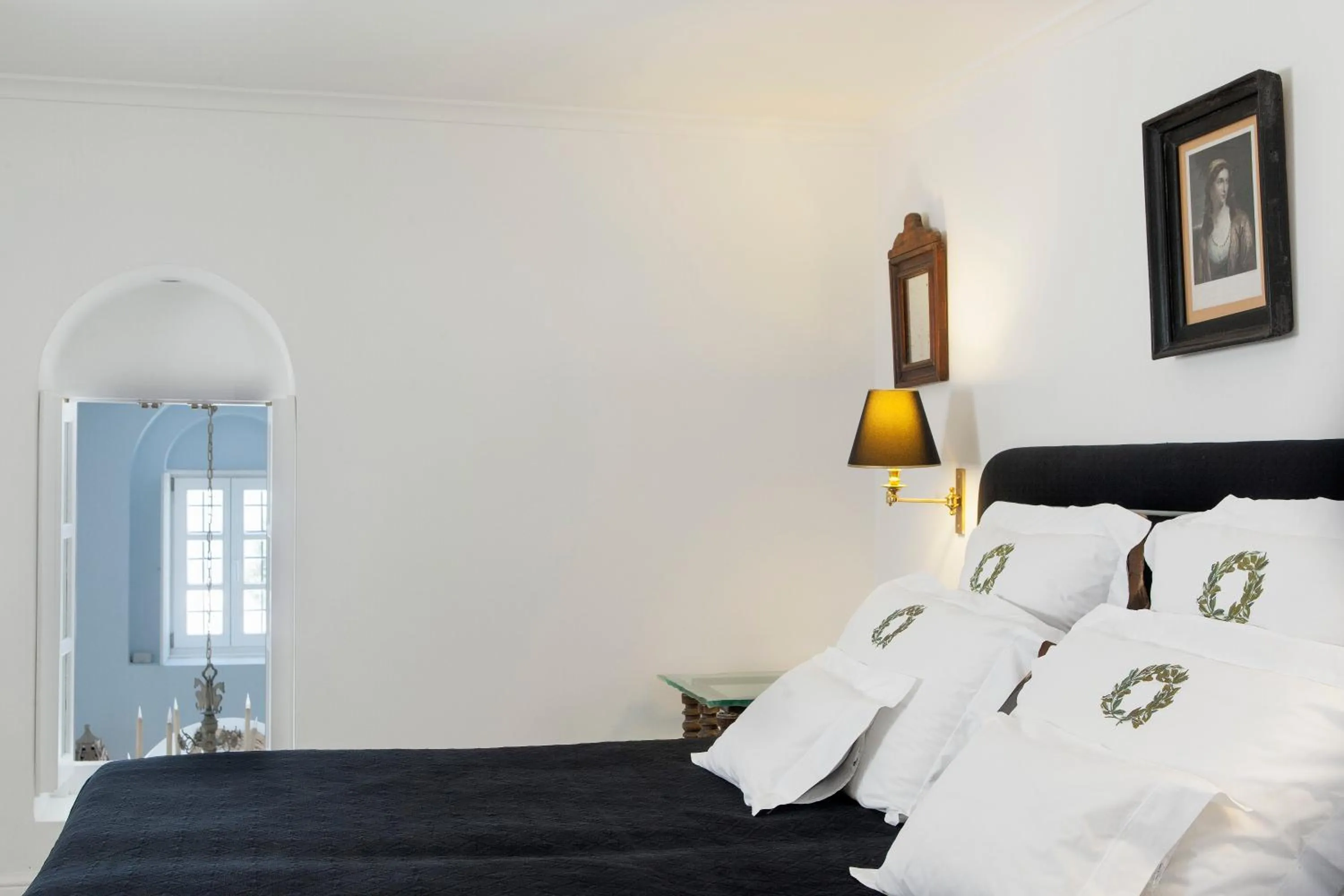 Bedroom, Bed in The Tsitouras Collection