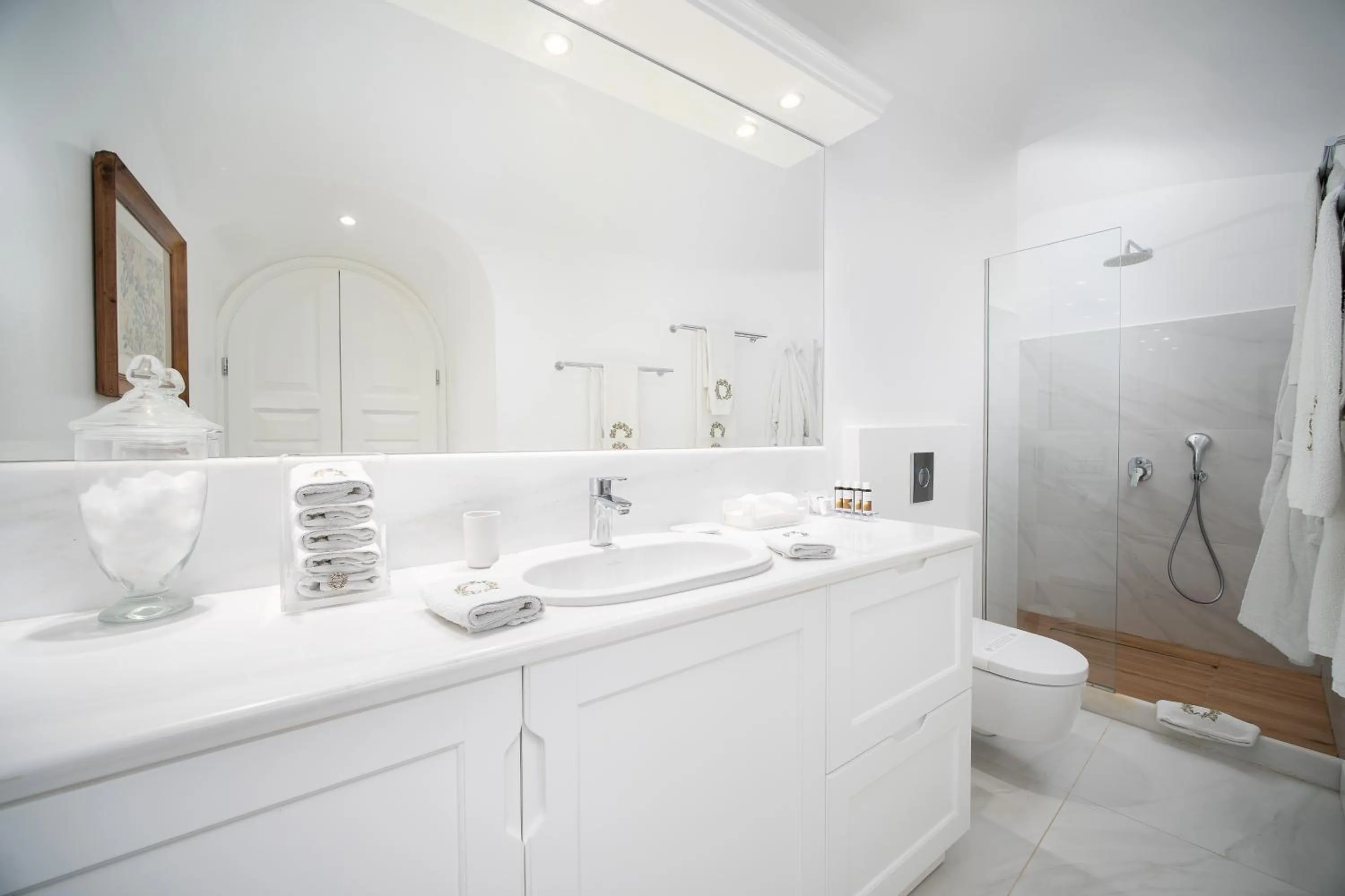 Bathroom in The Tsitouras Collection