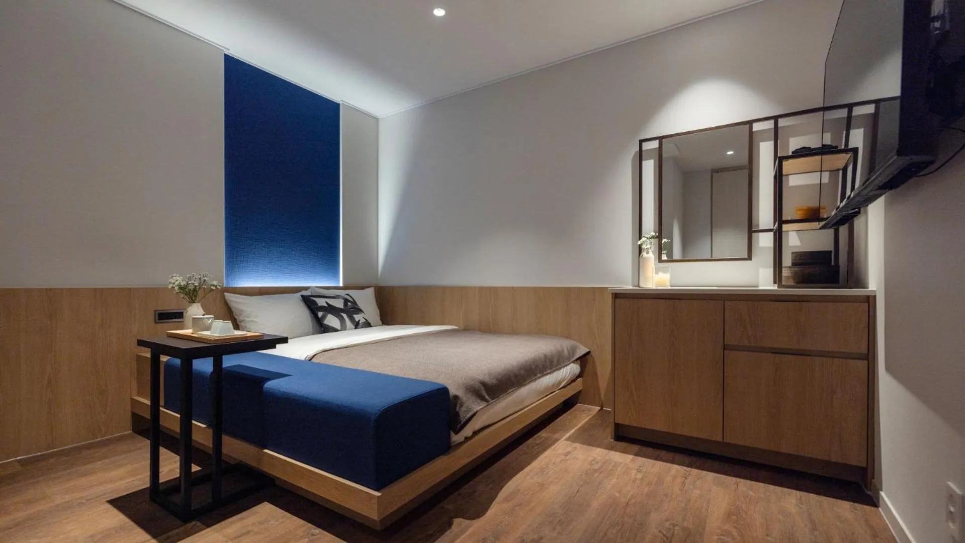 Bed in Anook Hotel and Spa Seoul Seongsu Konkuk University